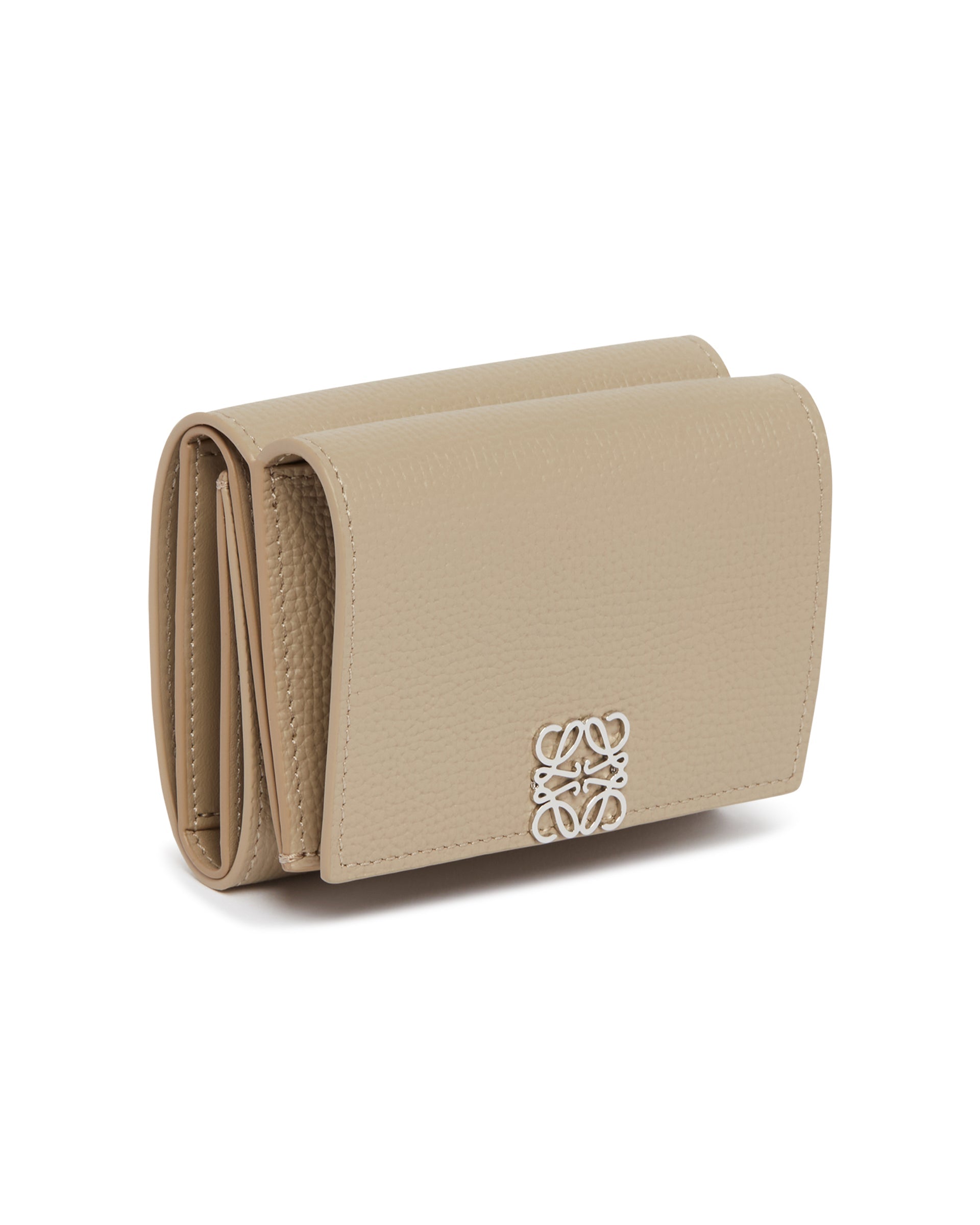 Beige Trifold Anagram Wallet Loewe – Гарантія оригінальності – збільшений вид