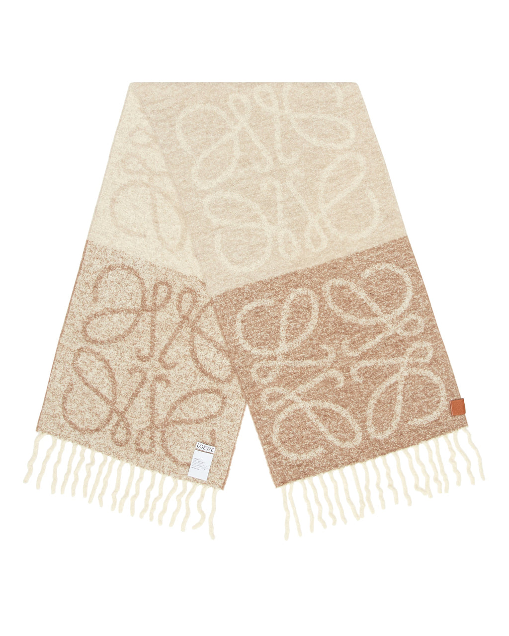 Оригінальна Beige Anagram Scarf Loewe – детальний вид