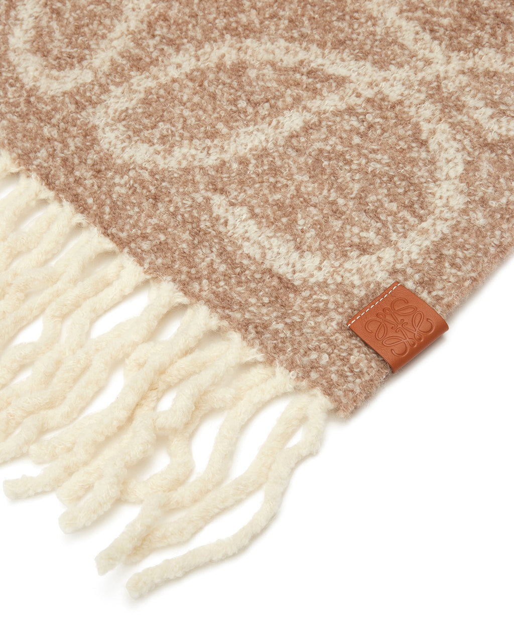 Оригінальна Beige Anagram Scarf Loewe – збільшений вид