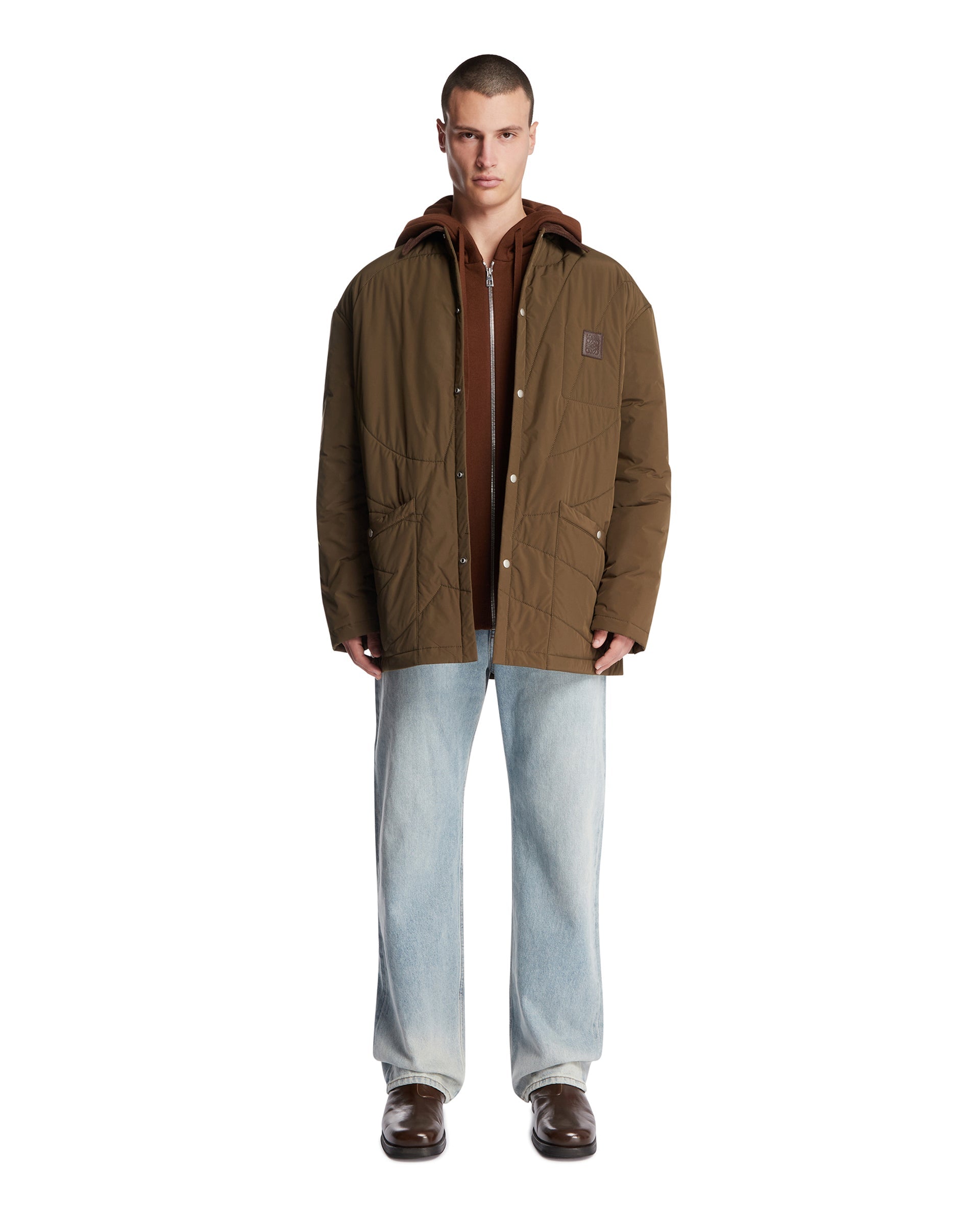 Оригінальна Green Padded Overshirt Loewe – детальний вид