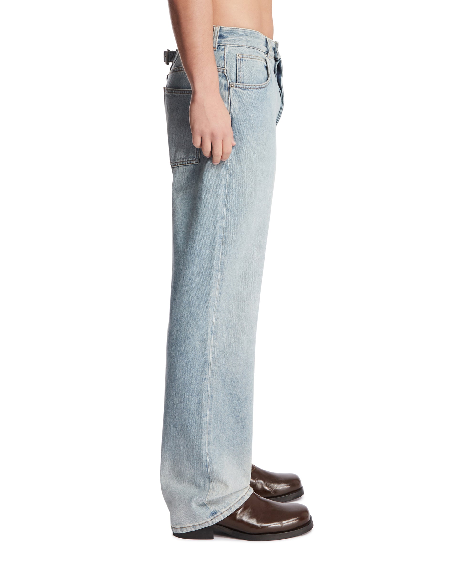 Оригінальна Blue Straight Leg Jeans Loewe – збільшений вид