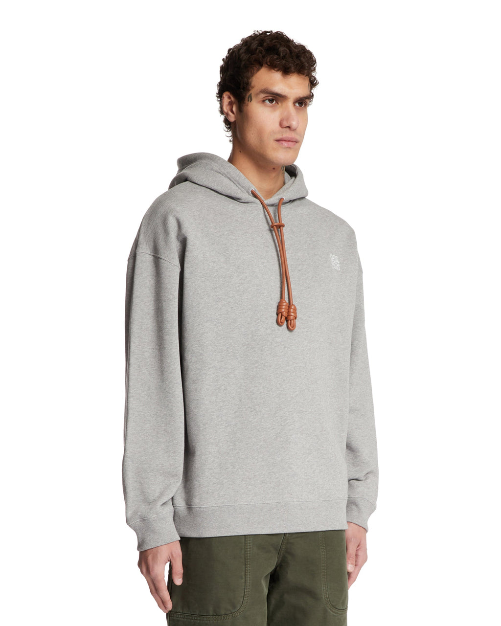 Оригінальна Gray Hoodie Loewe – вид ззаду