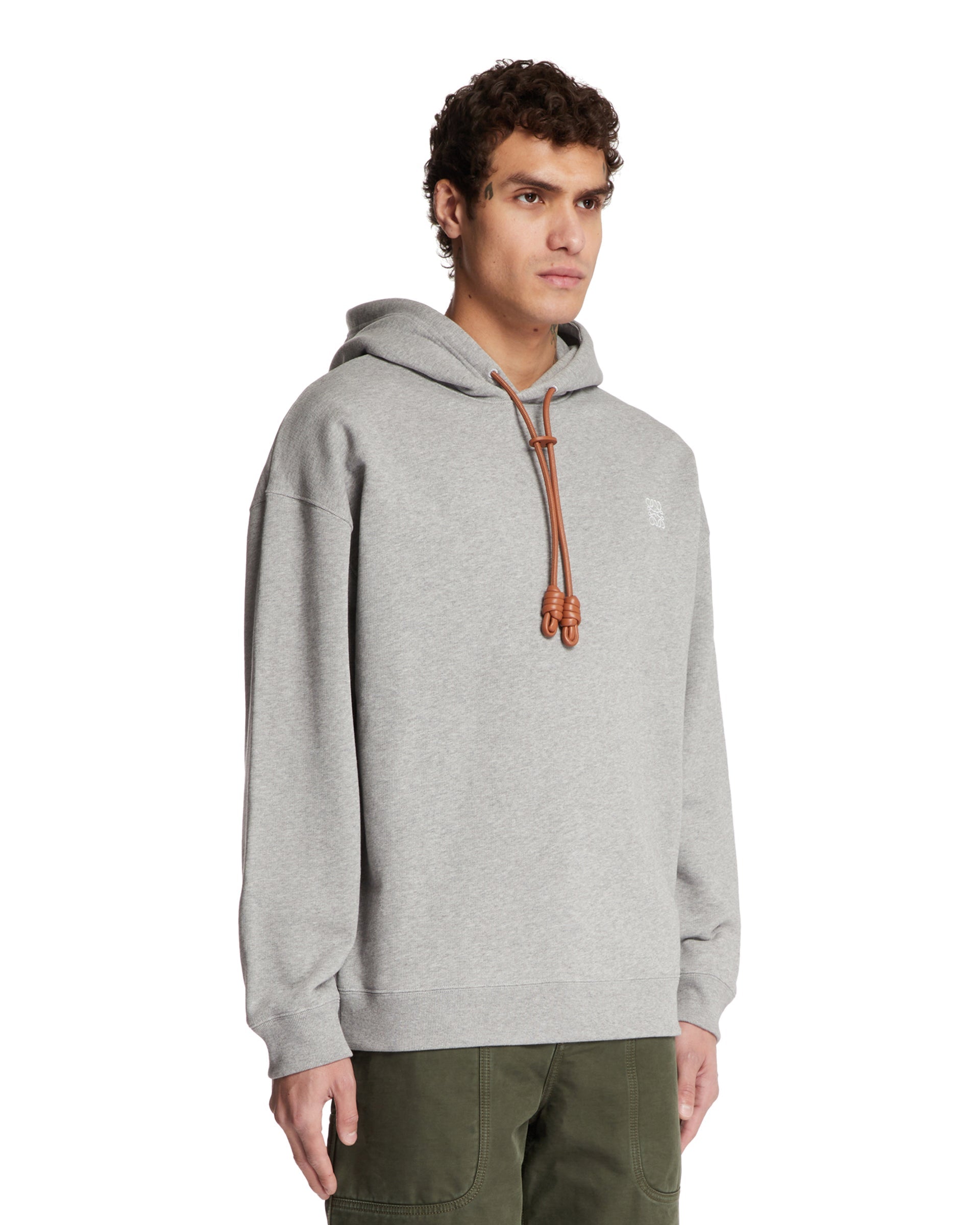 Оригінальна Gray Hoodie Loewe – вид ззаду