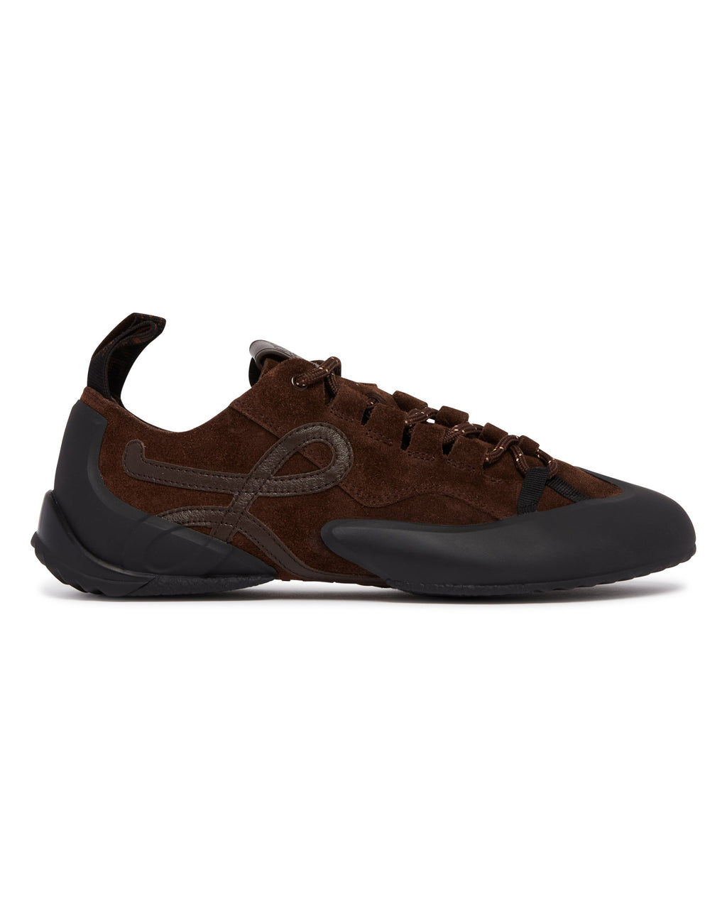 Оригінальна Brown Suede Grip Sneakers Loewe – вид ззаду