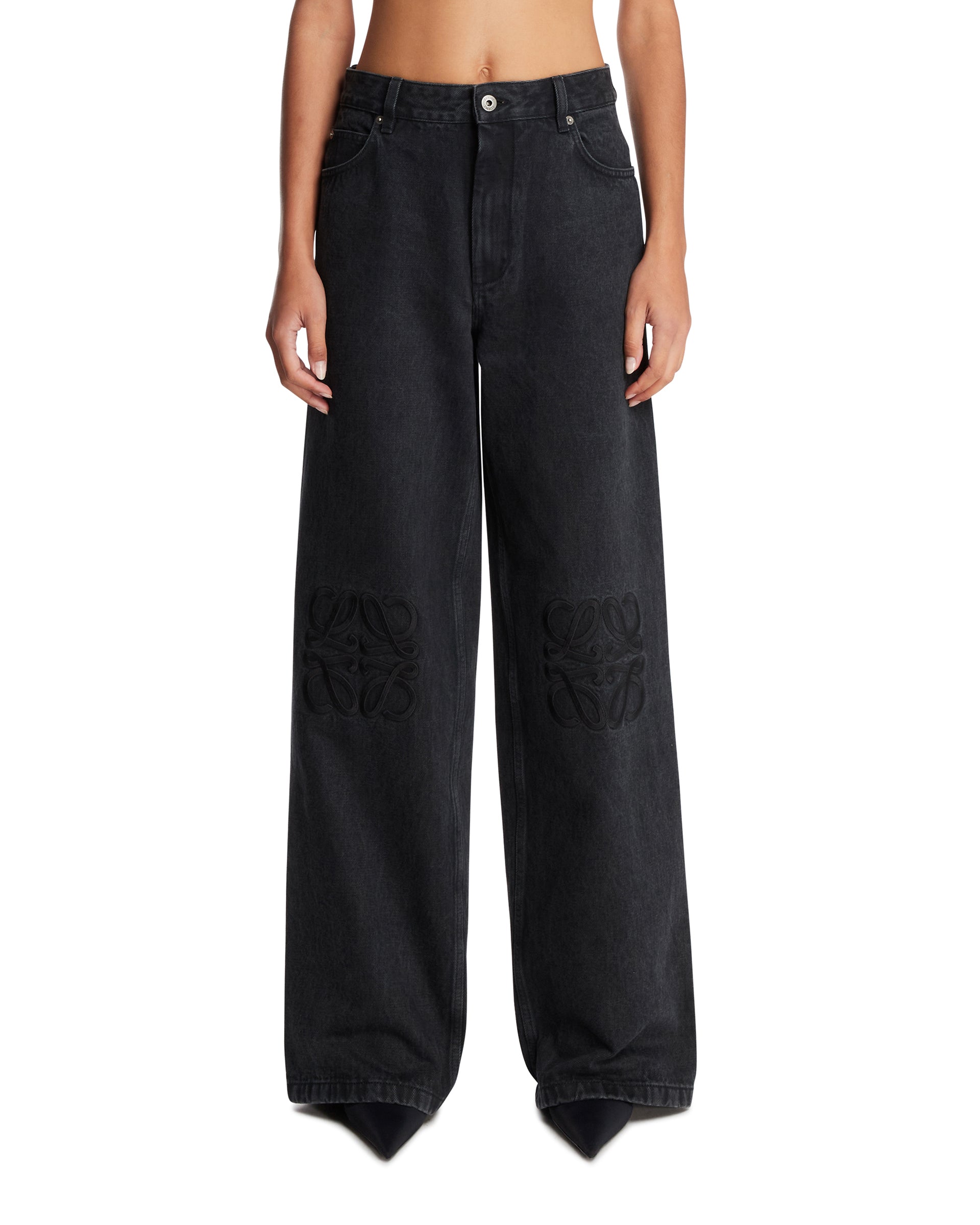 Black Anagram Baggy Jeans Loewe оригінал – Купити в Україні – боковий вид