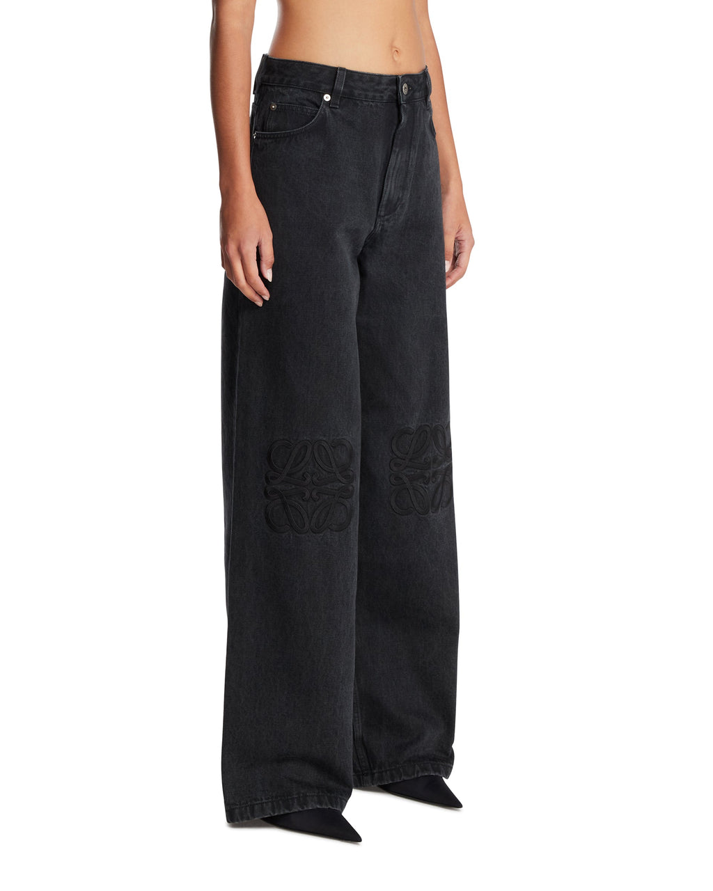 Black Anagram Baggy Jeans Loewe оригінал – Купити в Україні – вид ззаду