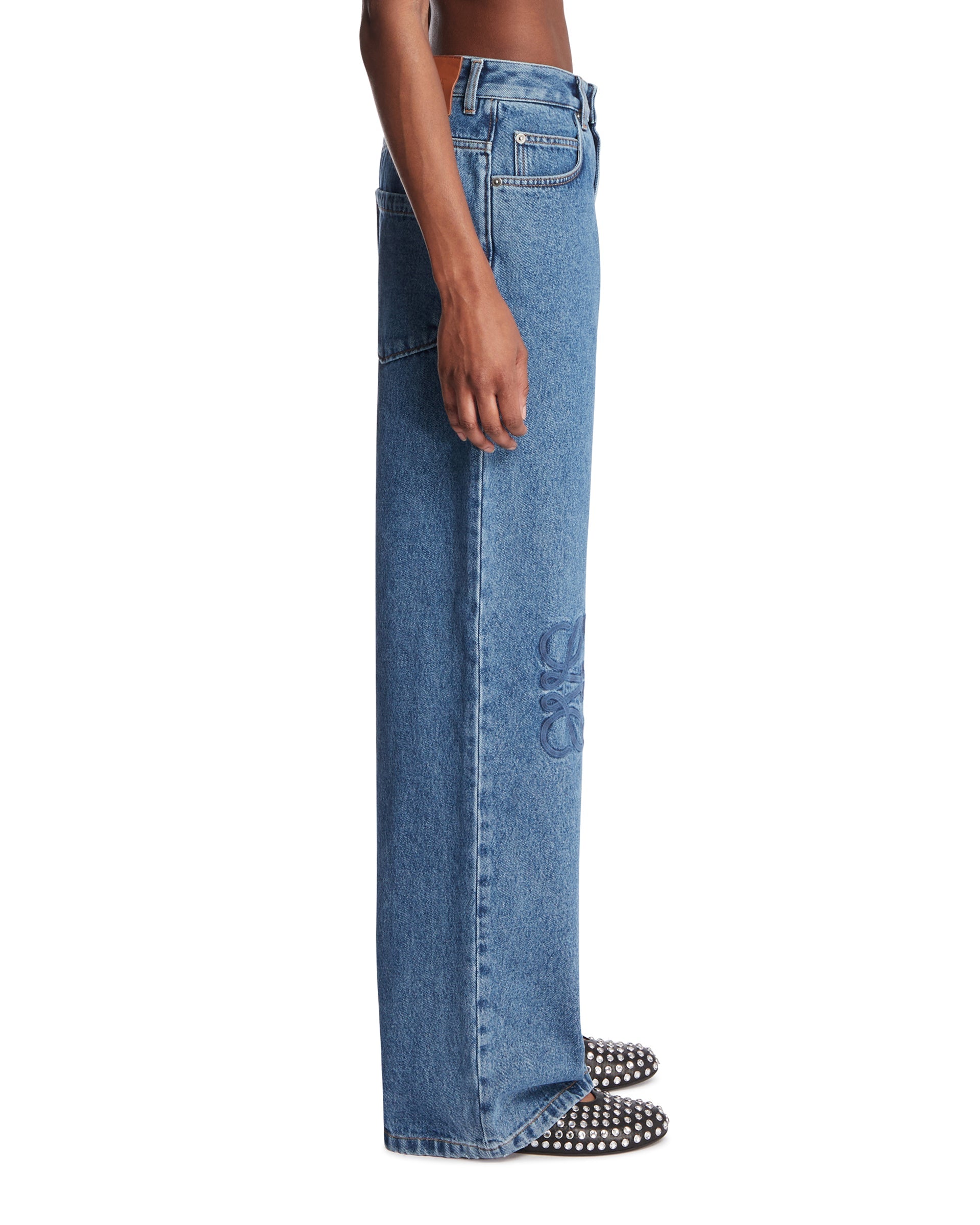 Blue Anagram Baggy Jeans Loewe – Гарантія оригінальності – збільшений вид