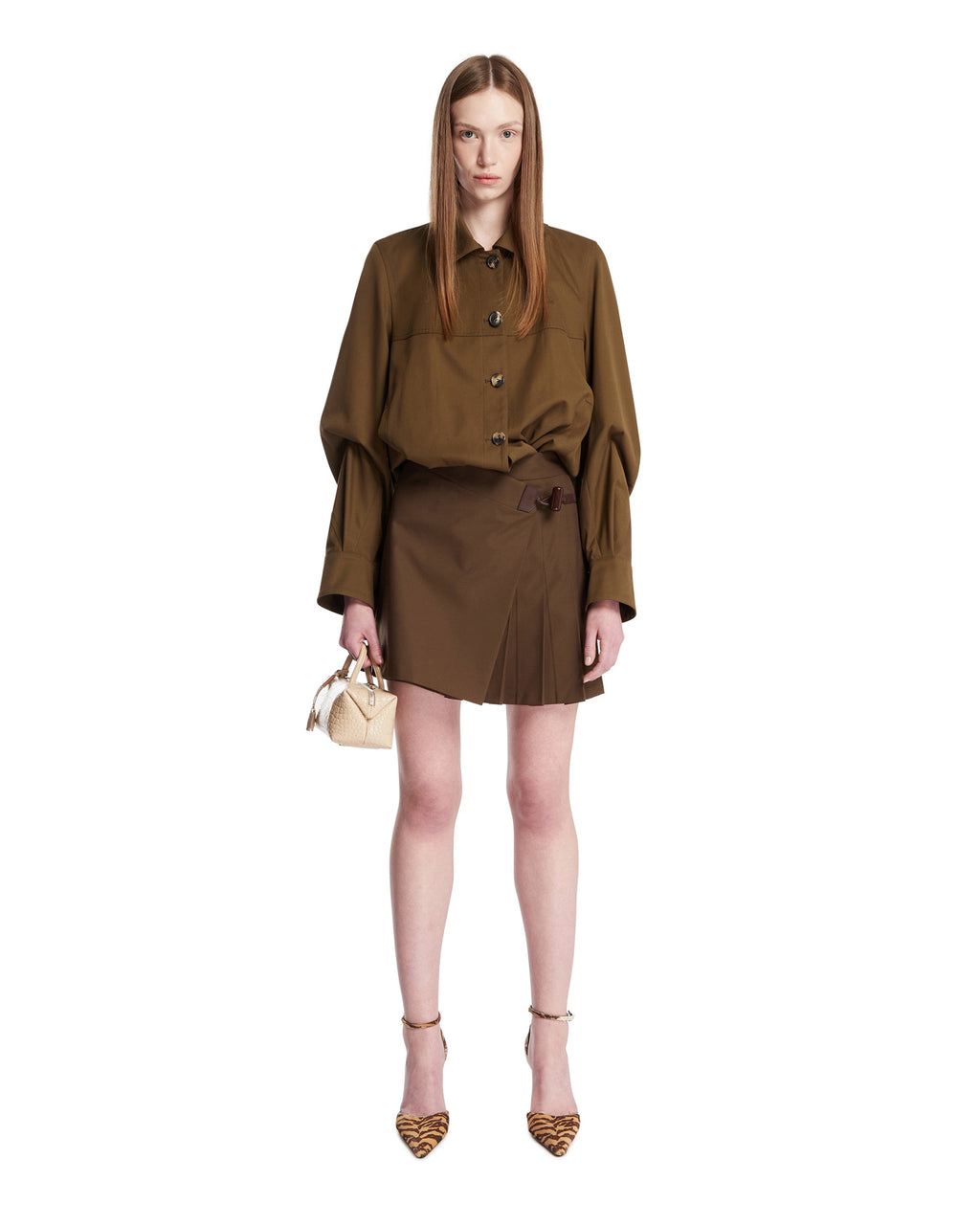 Green Cotton And Silk Jacket Loewe оригінал – Купити в Україні – детальний вид