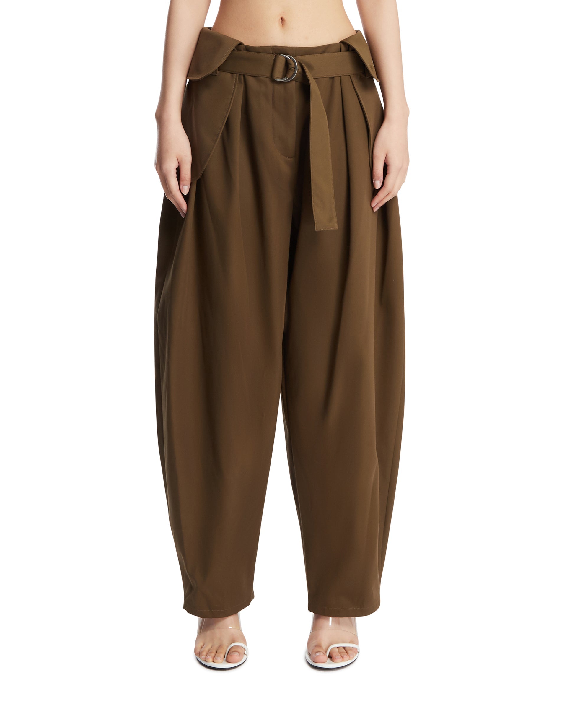 Green Maxi-Pocket Trousers Loewe – Гарантія оригінальності – боковий вид