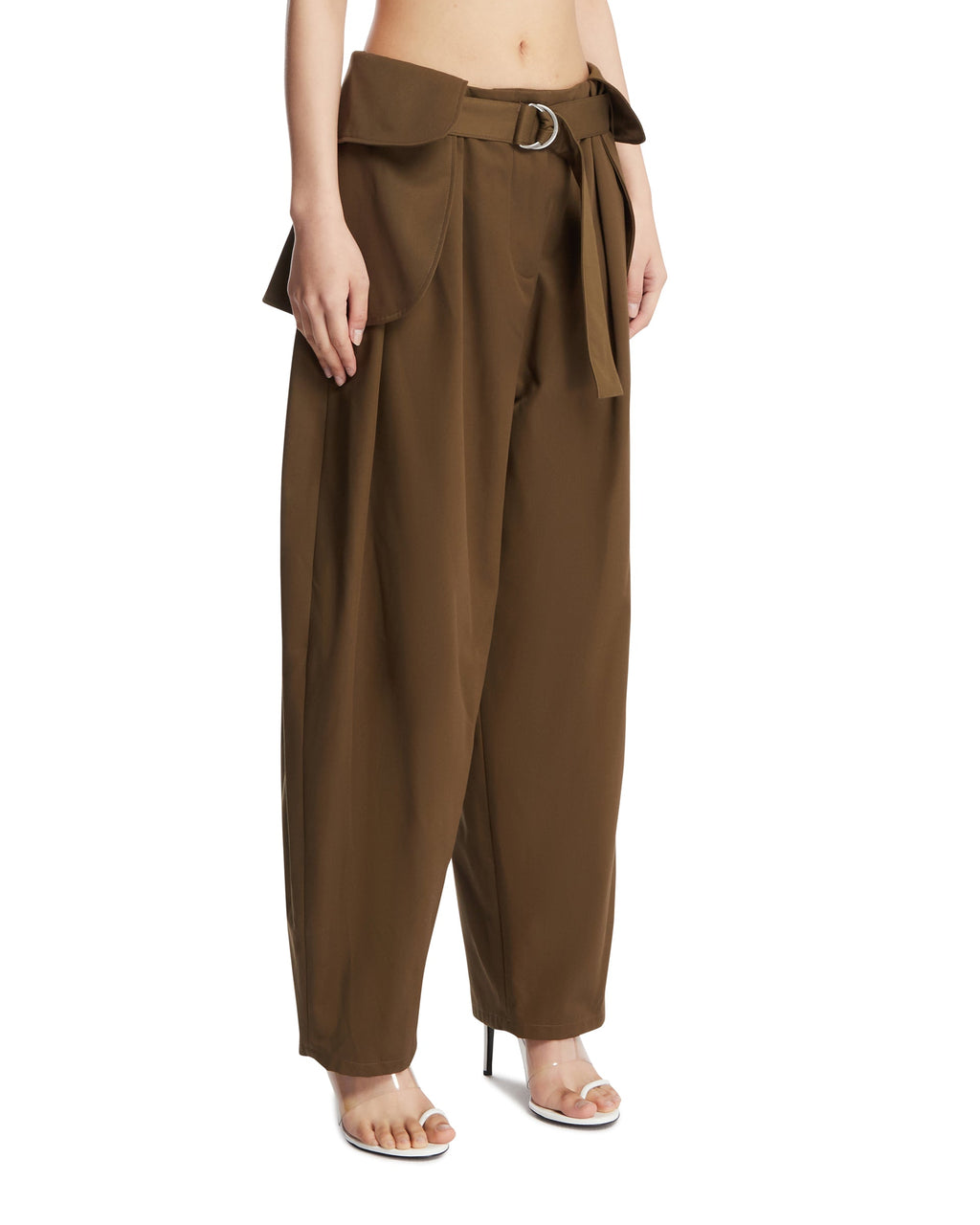 Green Maxi-Pocket Trousers Loewe – Гарантія оригінальності – вид ззаду