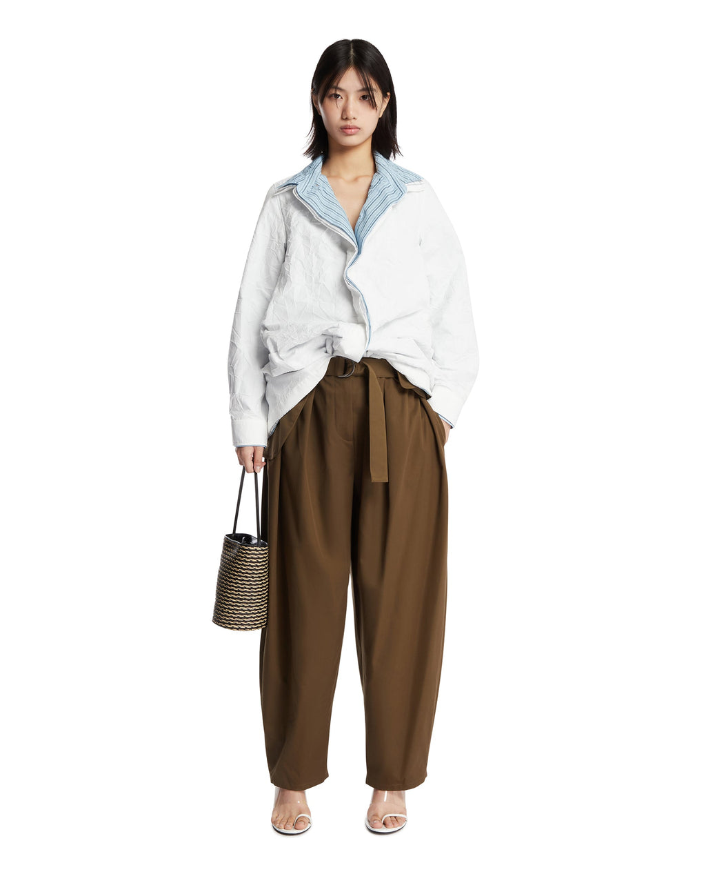 Оригінальна White Layered Dress Loewe – детальний вид