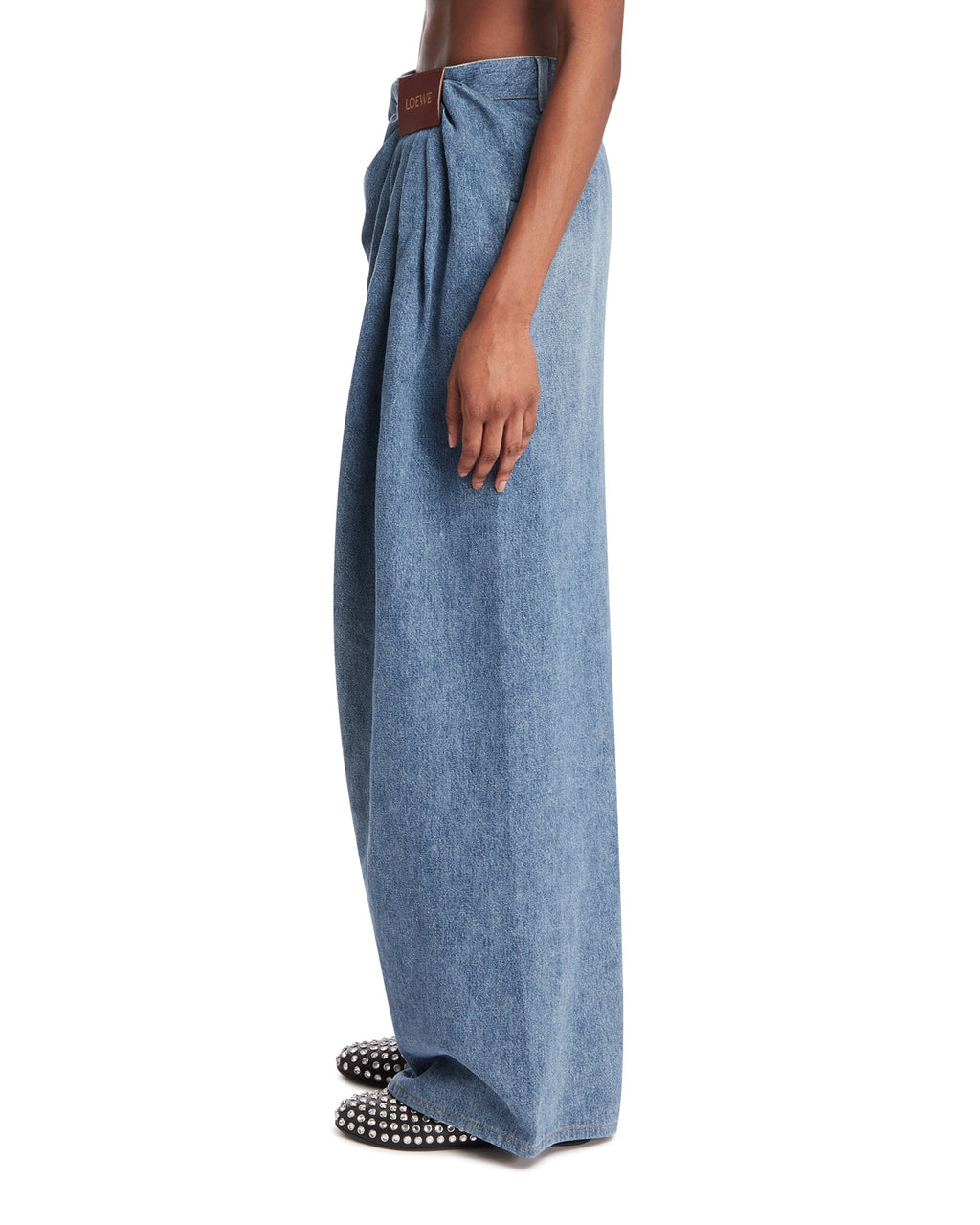 Blue Draped Jeans Loewe оригінал – Купити в Україні – збільшений вид