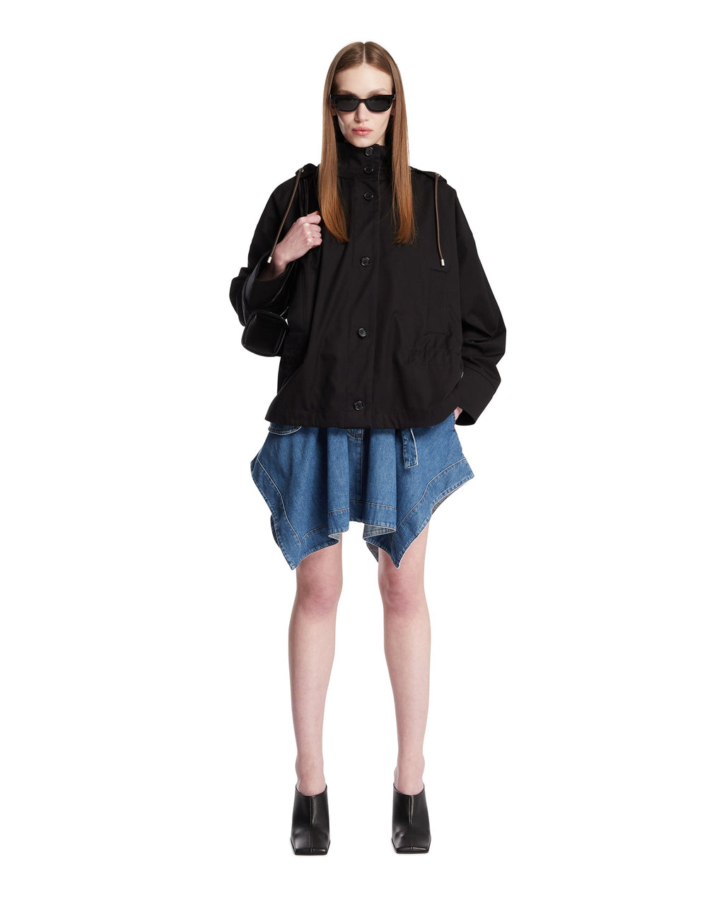Blue Denim Cargo Mini Skirt Loewe – Гарантія оригінальності – детальний вид