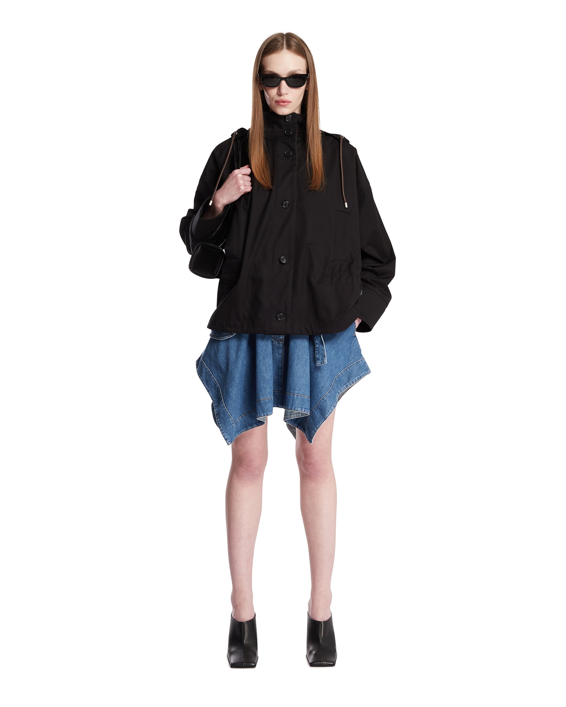 Blue Denim Cargo Mini Skirt Loewe – Гарантія оригінальності – детальний вид