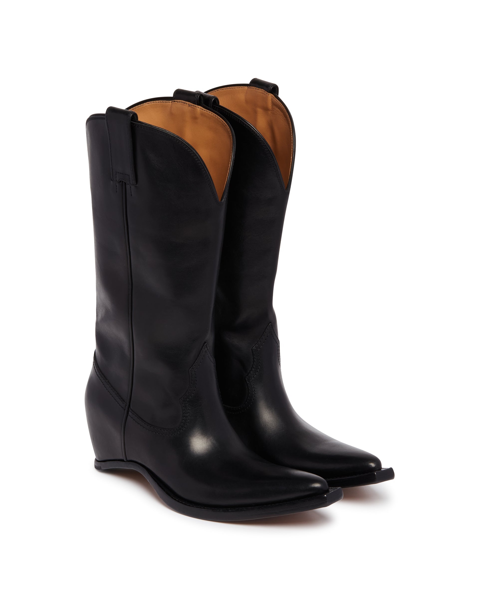 Black Heel-Less Western Boots Maison margiela оригінал – Купити в Україні – детальний вид
