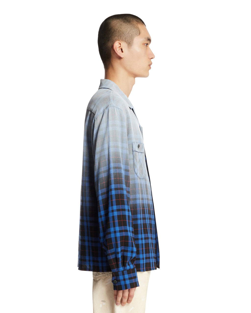 Blue Faded Check Shirt Maison margiela оригінал – Купити в Україні – збільшений вид