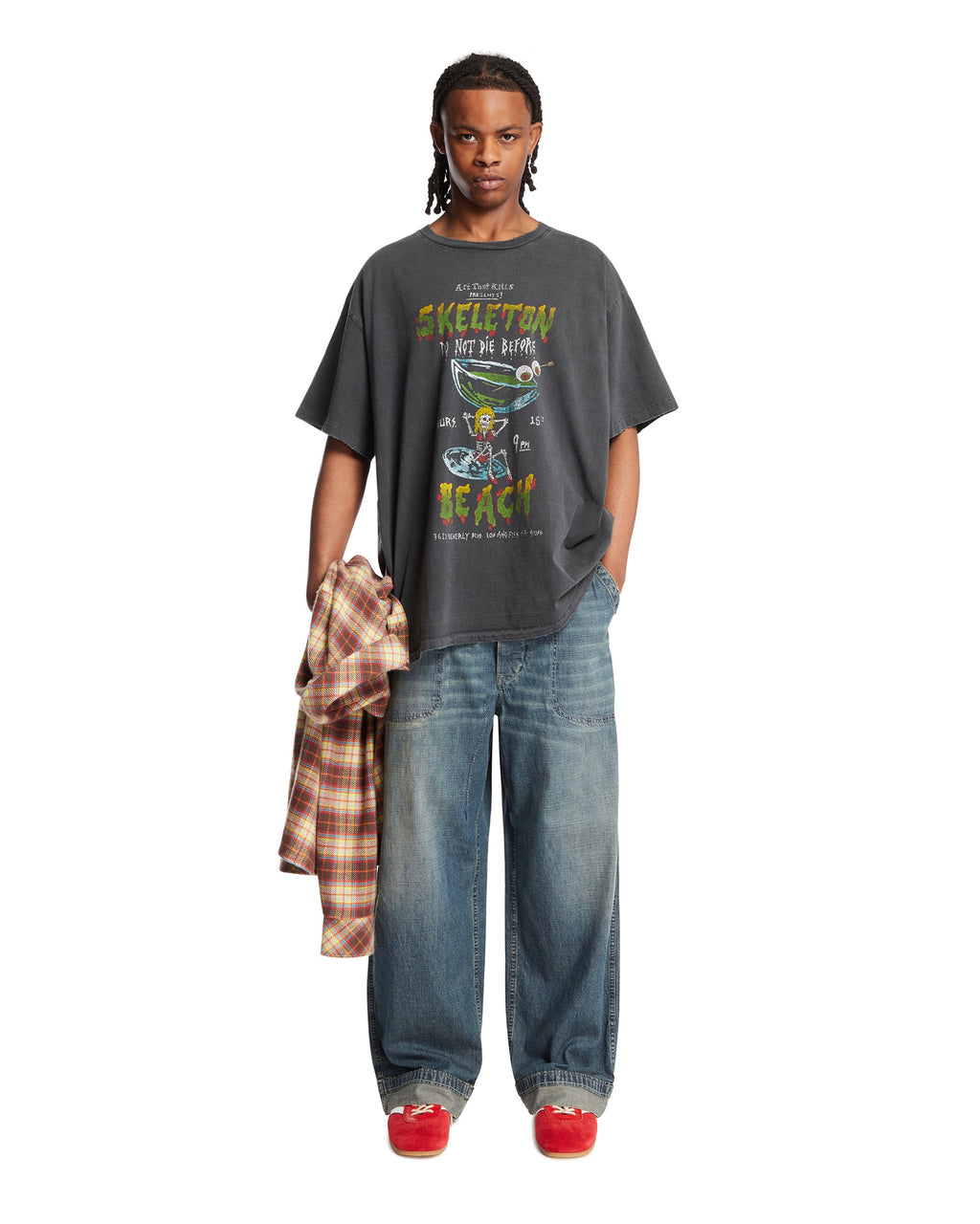 Оригінальна Blue Wide-Leg Jeans Maison margiela – детальний вид