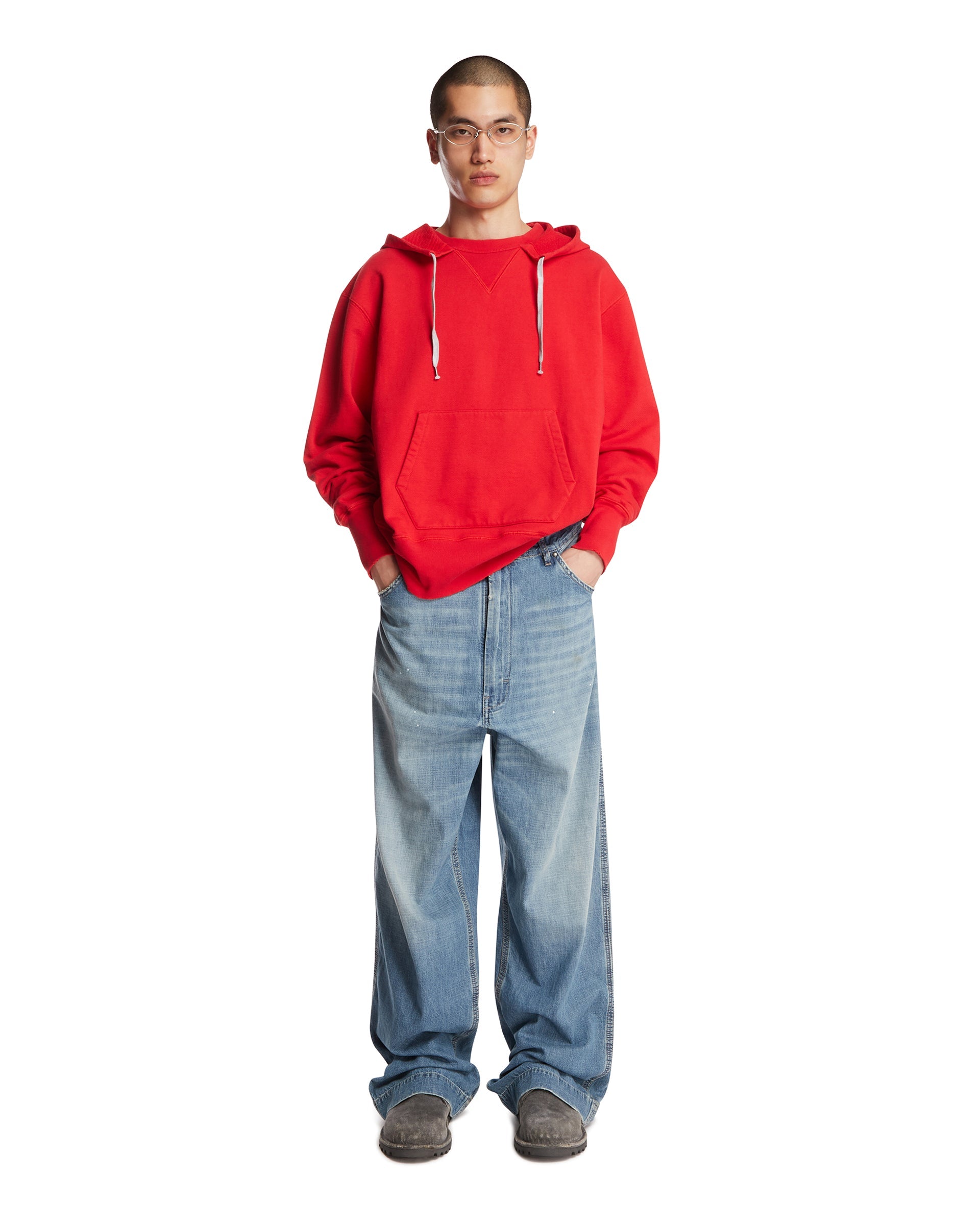 Оригінальна Blue Wide-Leg Jeans Maison margiela – детальний вид
