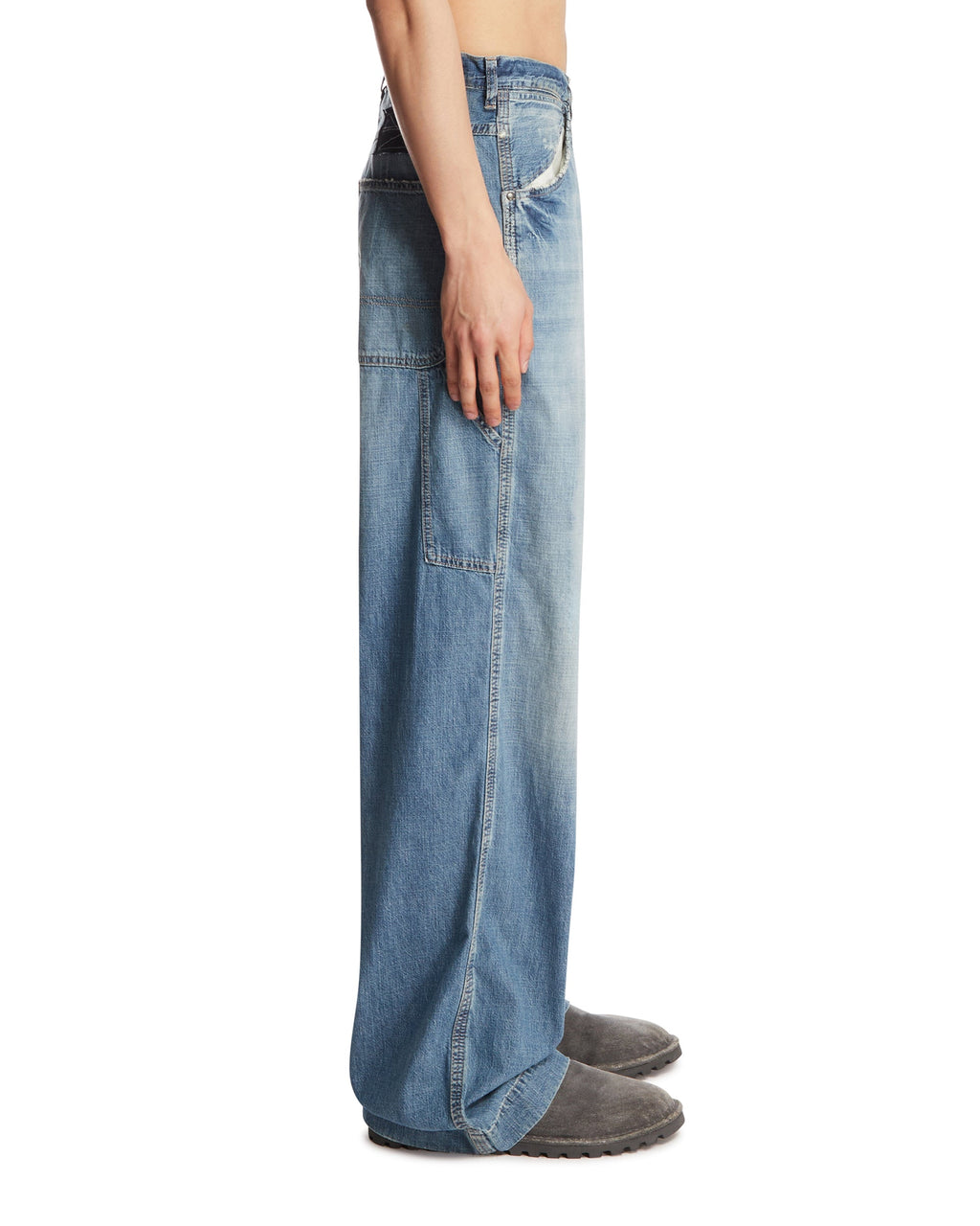 Оригінальна Blue Wide-Leg Jeans Maison margiela – збільшений вид