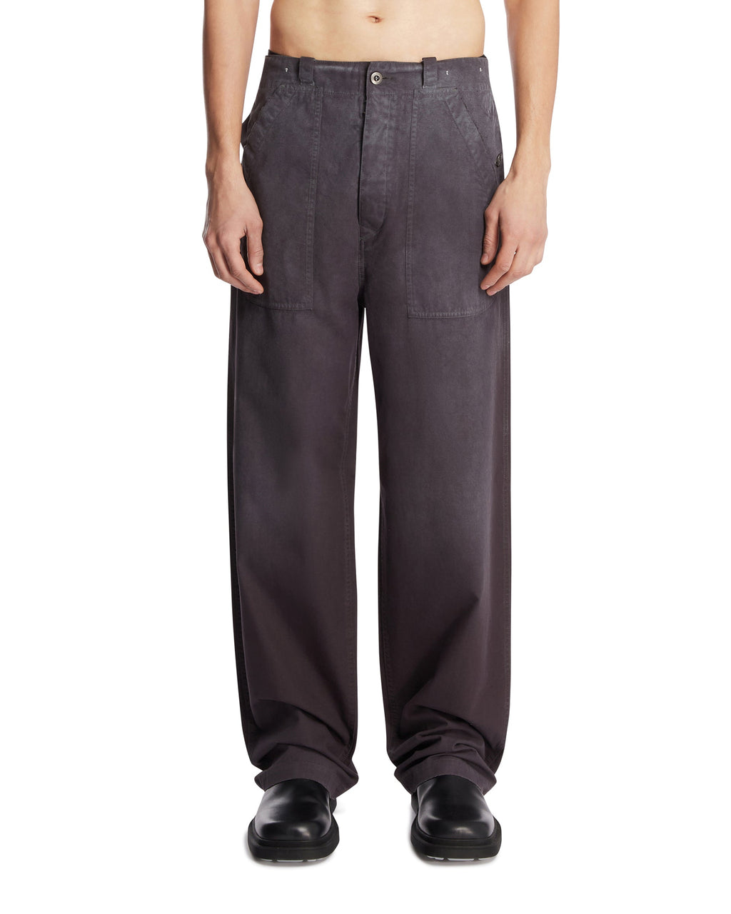 Gray Relaxed Jeans Maison margiela оригінал – Купити в Україні – боковий вид