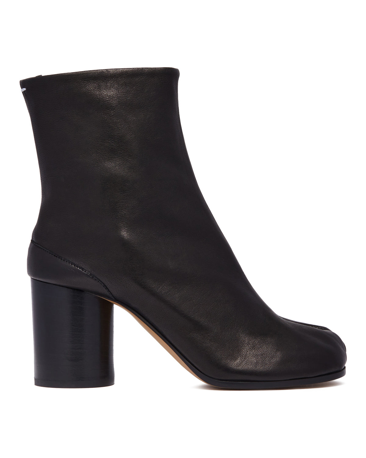Black Leather Tabi Boots Maison margiela оригінал – Купити в Україні – вид ззаду