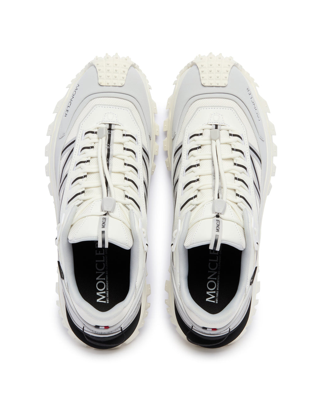 Оригінальна White And Gray Trailgrip Gtx Sneakers Moncler – детальний вид