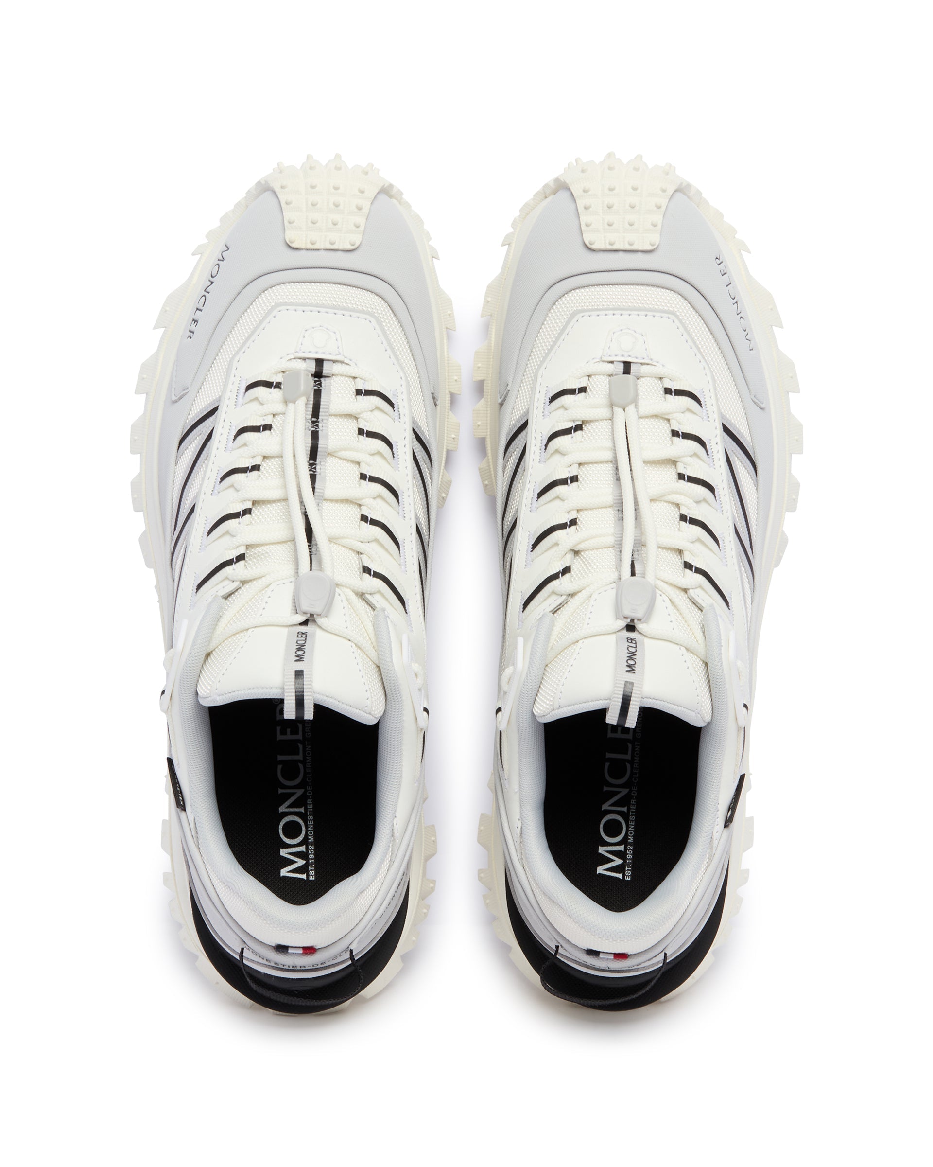 Оригінальна White And Gray Trailgrip Gtx Sneakers Moncler – детальний вид - MONCLER