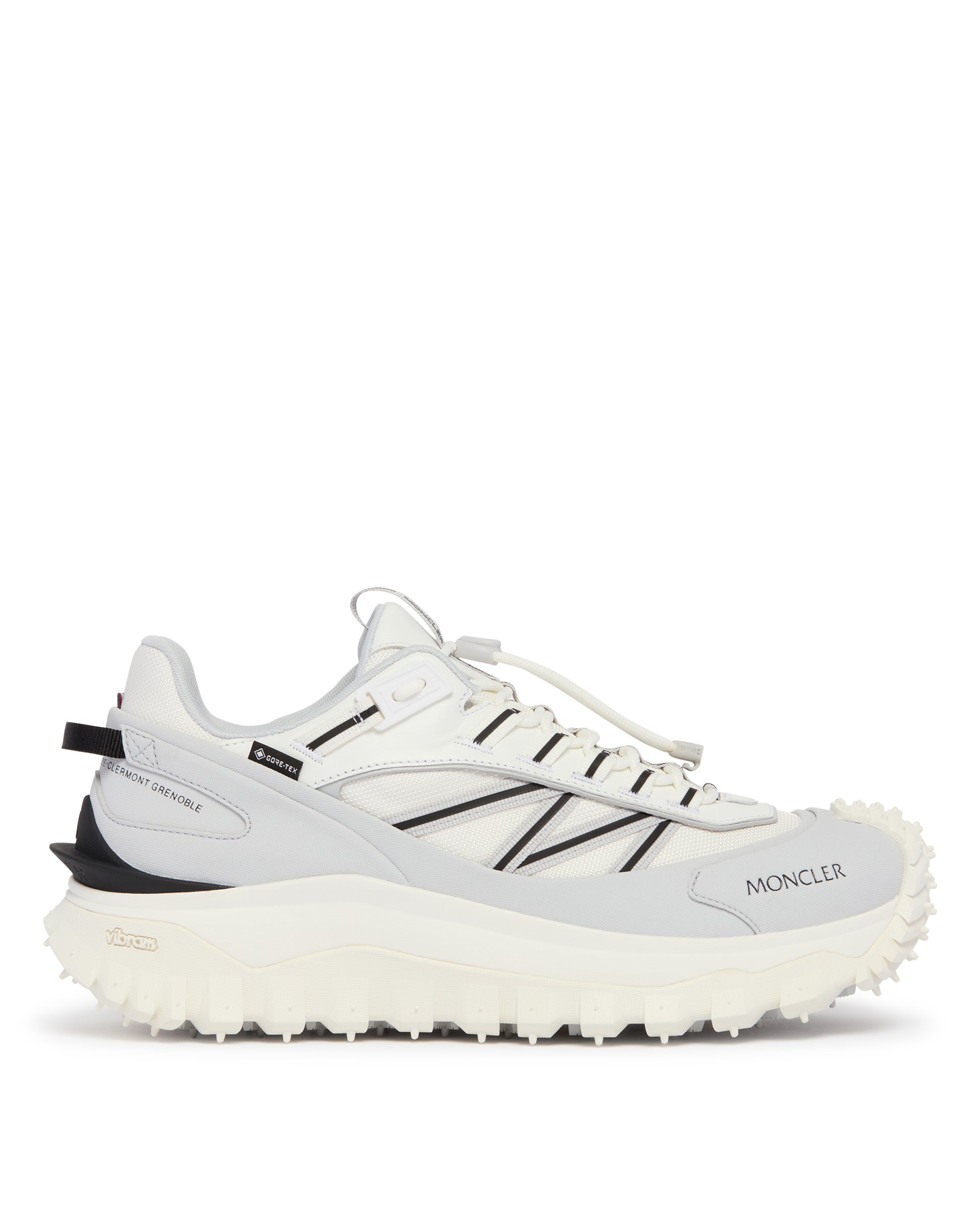 Оригінальна White And Gray Trailgrip Gtx Sneakers Moncler – боковий вид - MONCLER