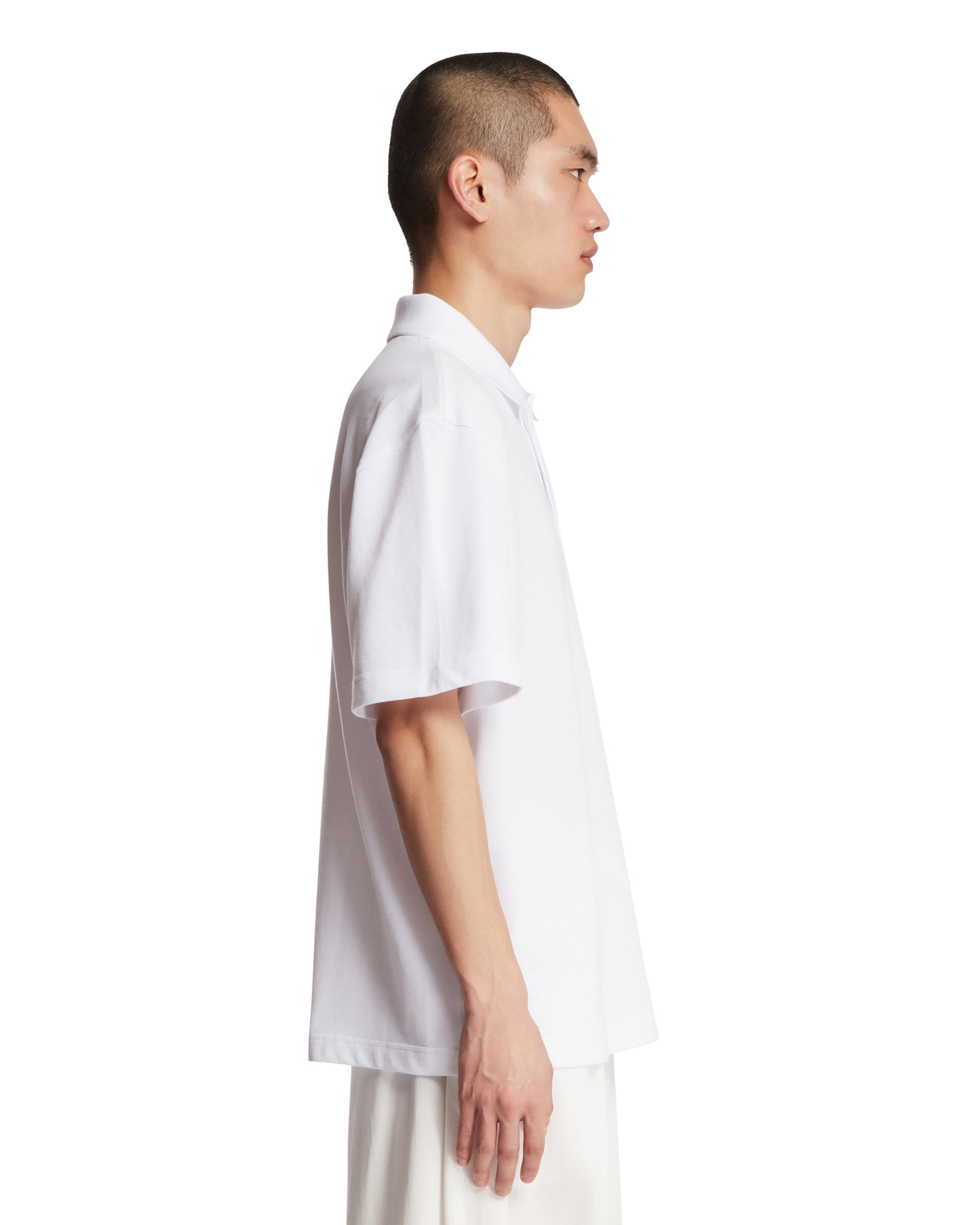Оригінальна White Logo Polo Moncler – збільшений вид