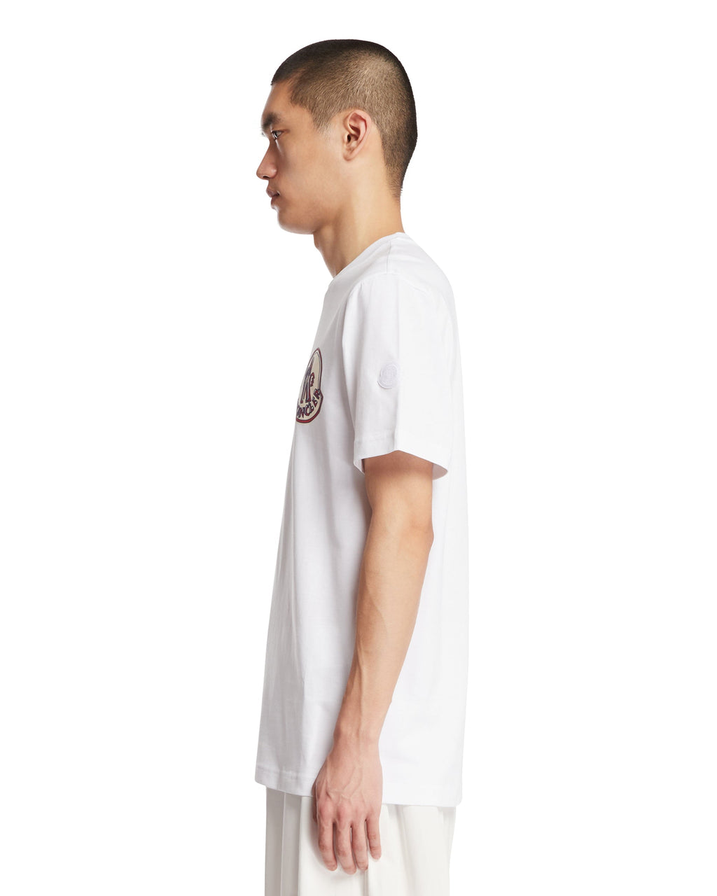 White Logo T-Shirt Moncler оригінал – Купити в Україні – збільшений вид