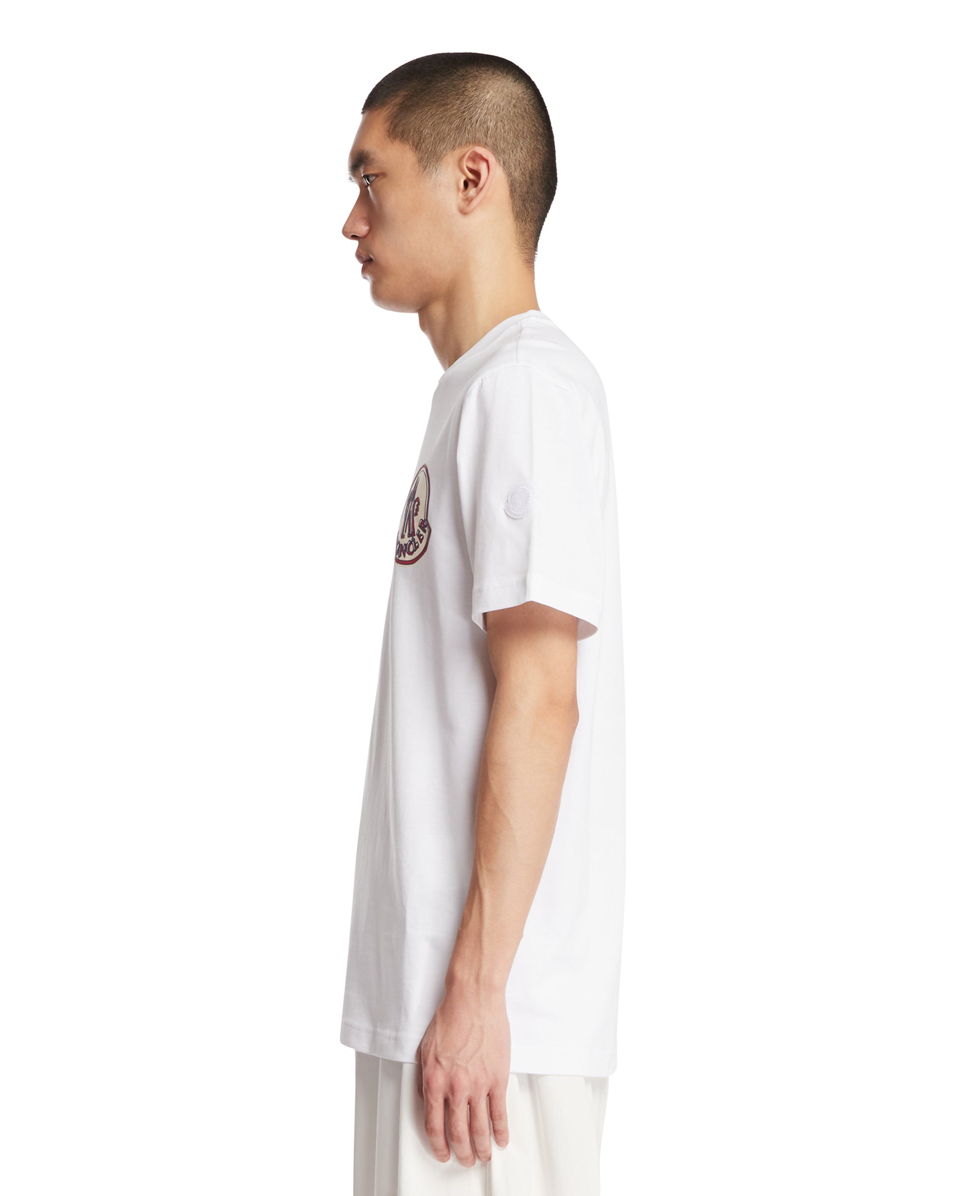 White Logo T-Shirt Moncler оригінал – Купити в Україні – збільшений вид