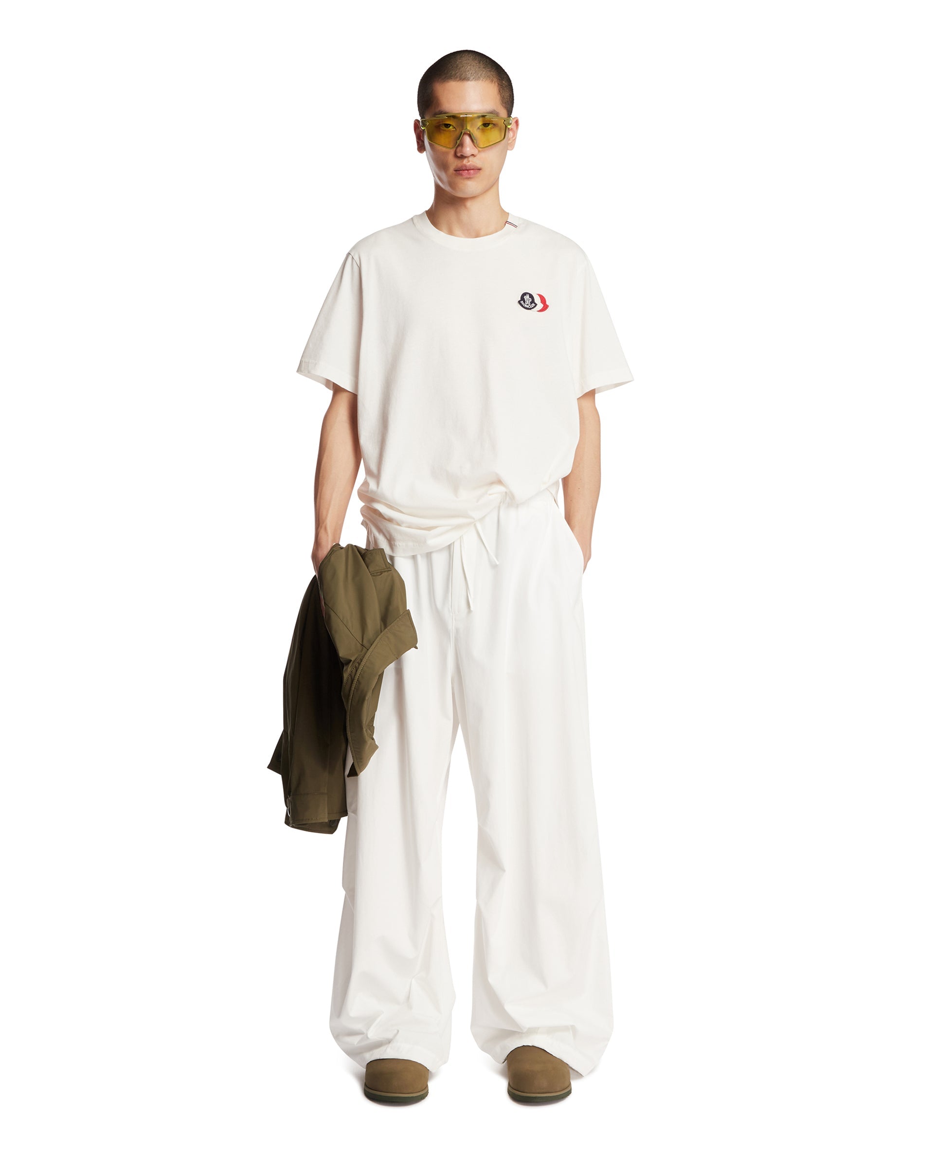 White Triple Patch T-Shirt Moncler оригінал – Купити в Україні – детальний вид