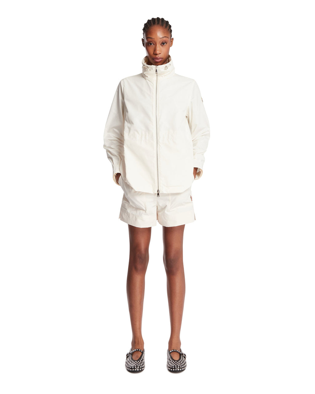 Оригінальна White Drawstring Shorts Moncler – детальний вид