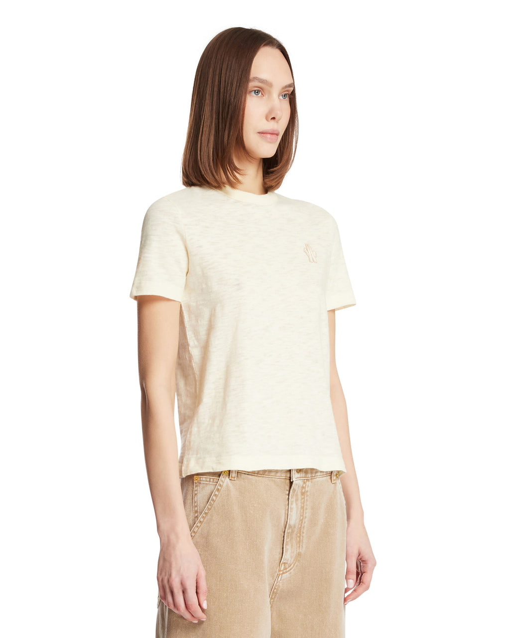 Yellow Logo T-Shirt Moncler оригінал – Купити в Україні – вид ззаду