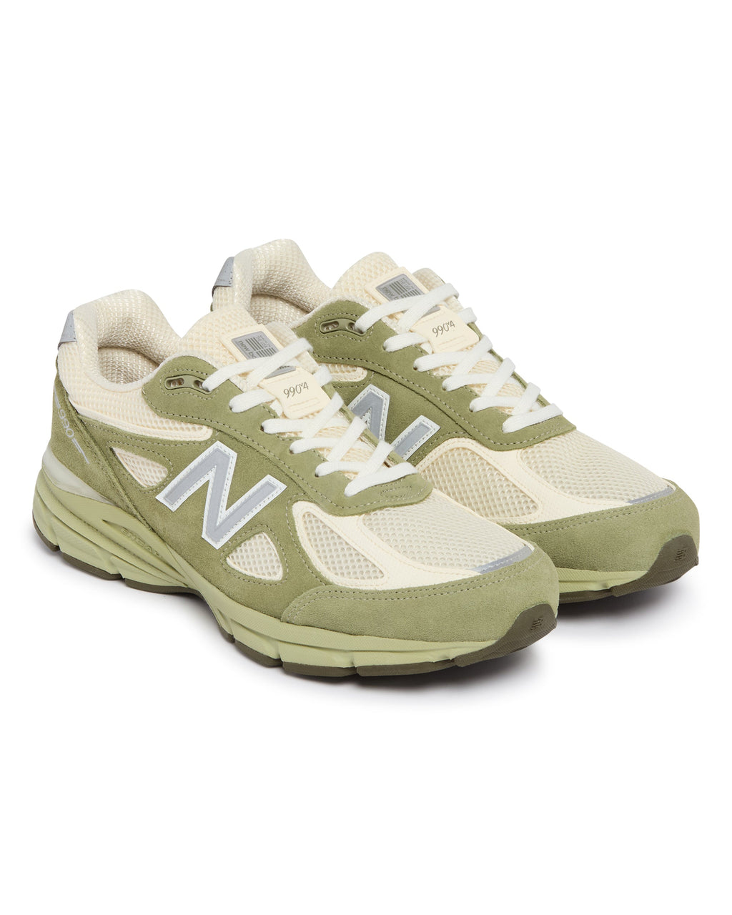 Оригінальна White And Green Made In Usa 990v4 Sneakers New balance – збільшений вид