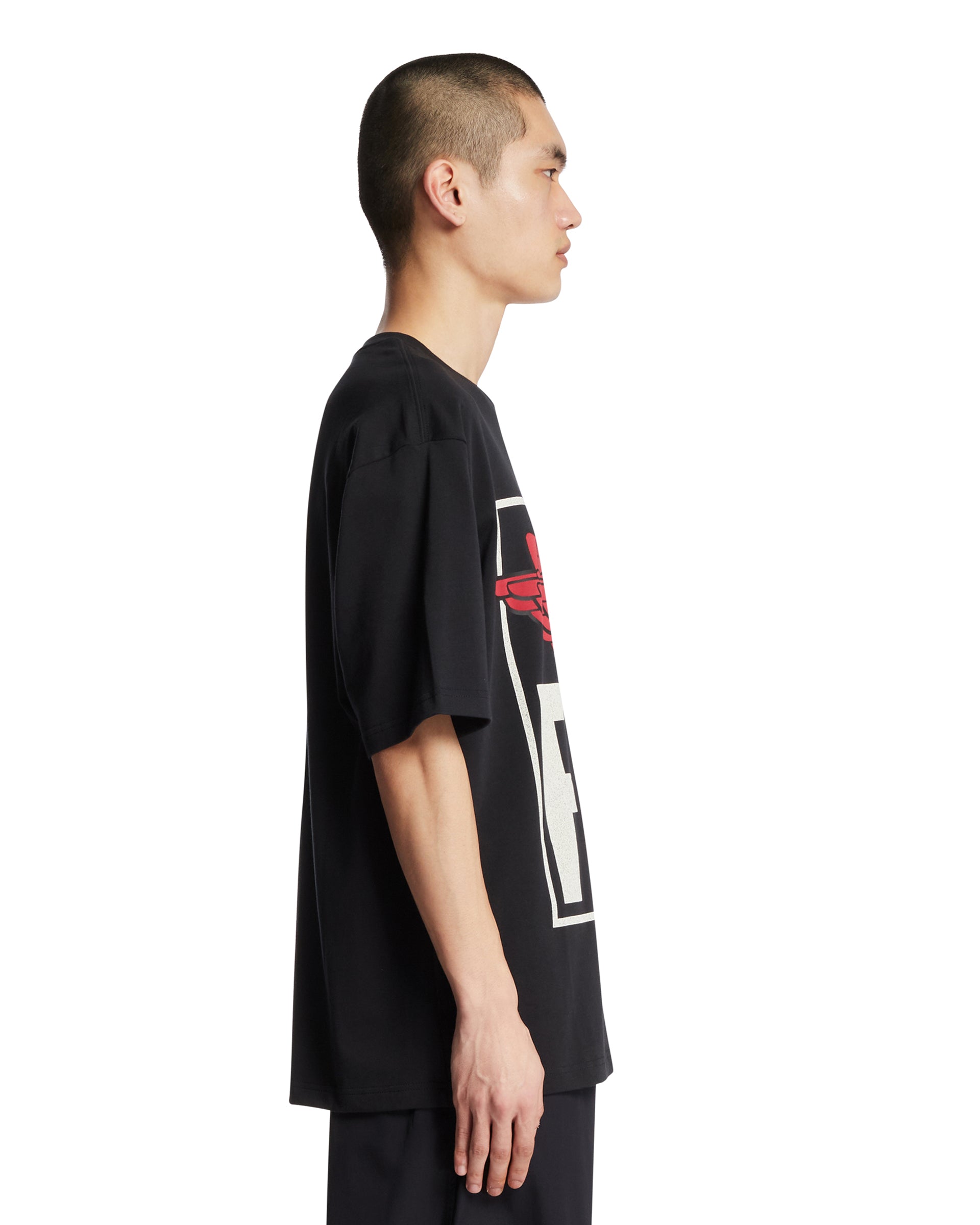 Air Jordan X Levis Black Printed T-Shirt Nike оригінал – Купити в Україні – збільшений вид