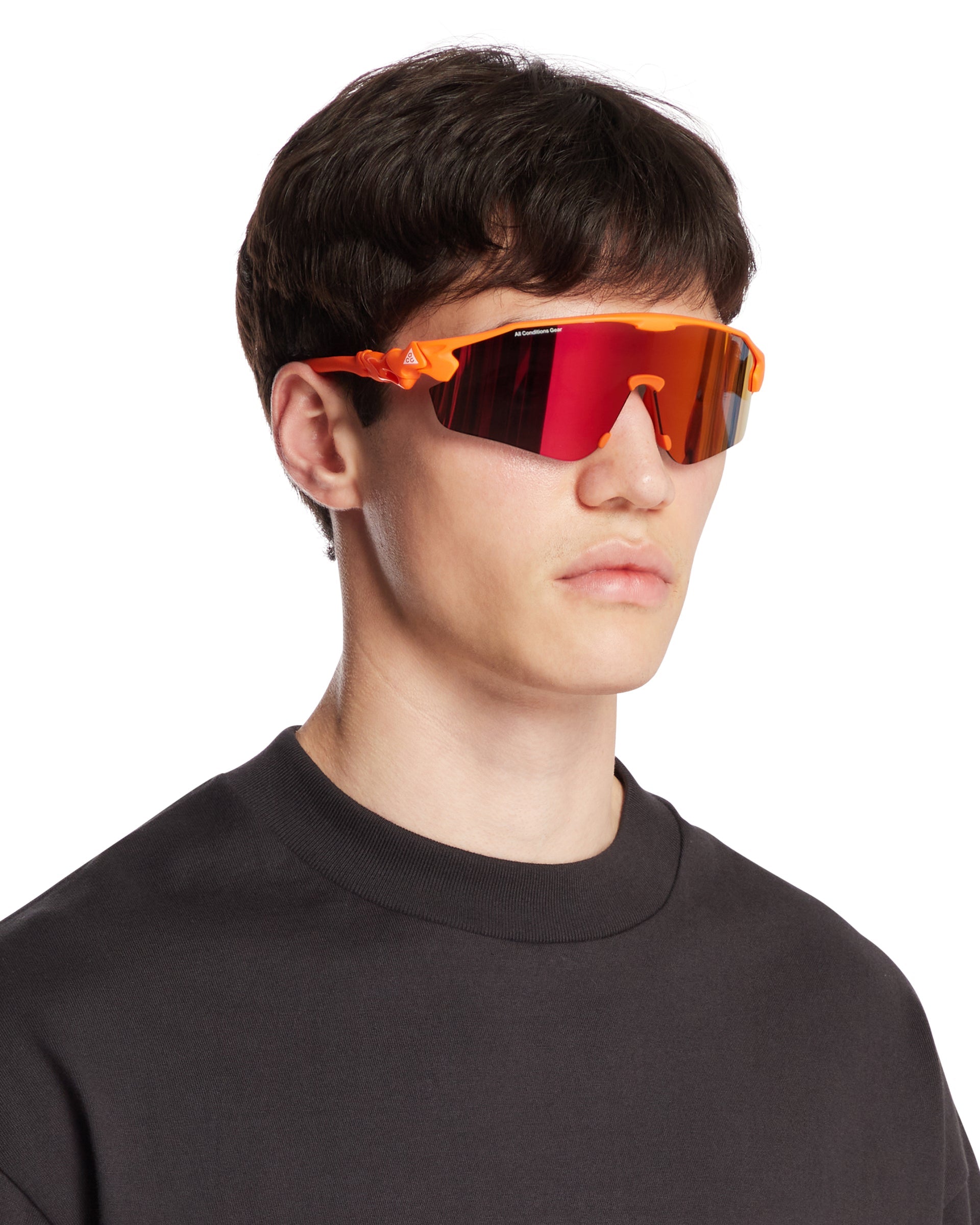 Acg Orange Vista Peak Sunglasses Nike – Гарантія оригінальності – детальний вид - NIKE