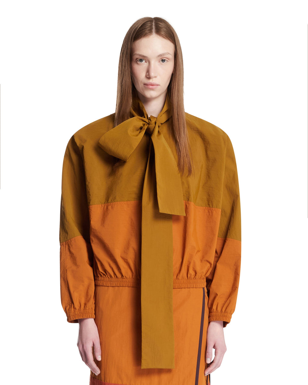 Green Windbreaker Jacket Saint laurent оригінал – Купити в Україні – боковий вид