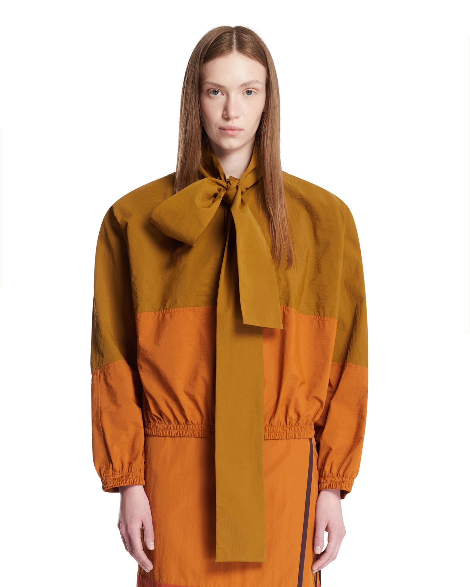 Green Windbreaker Jacket Saint laurent оригінал – Купити в Україні – боковий вид - SAINT LAURENT