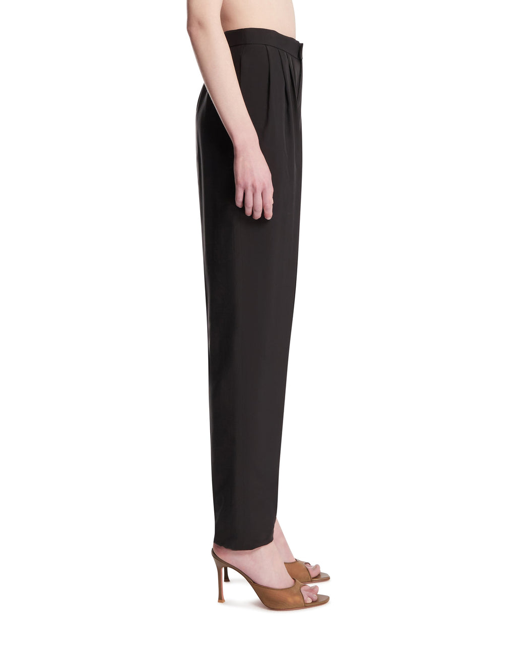 Оригінальна Black Habutai Silk Trousers Saint laurent – збільшений вид