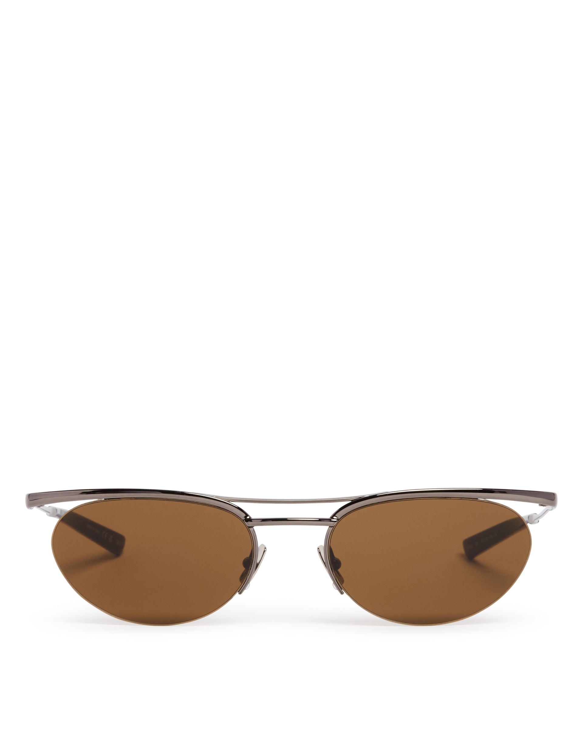 Sl 862 Oval Sunglasses Saint laurent – Гарантія оригінальності – боковий вид