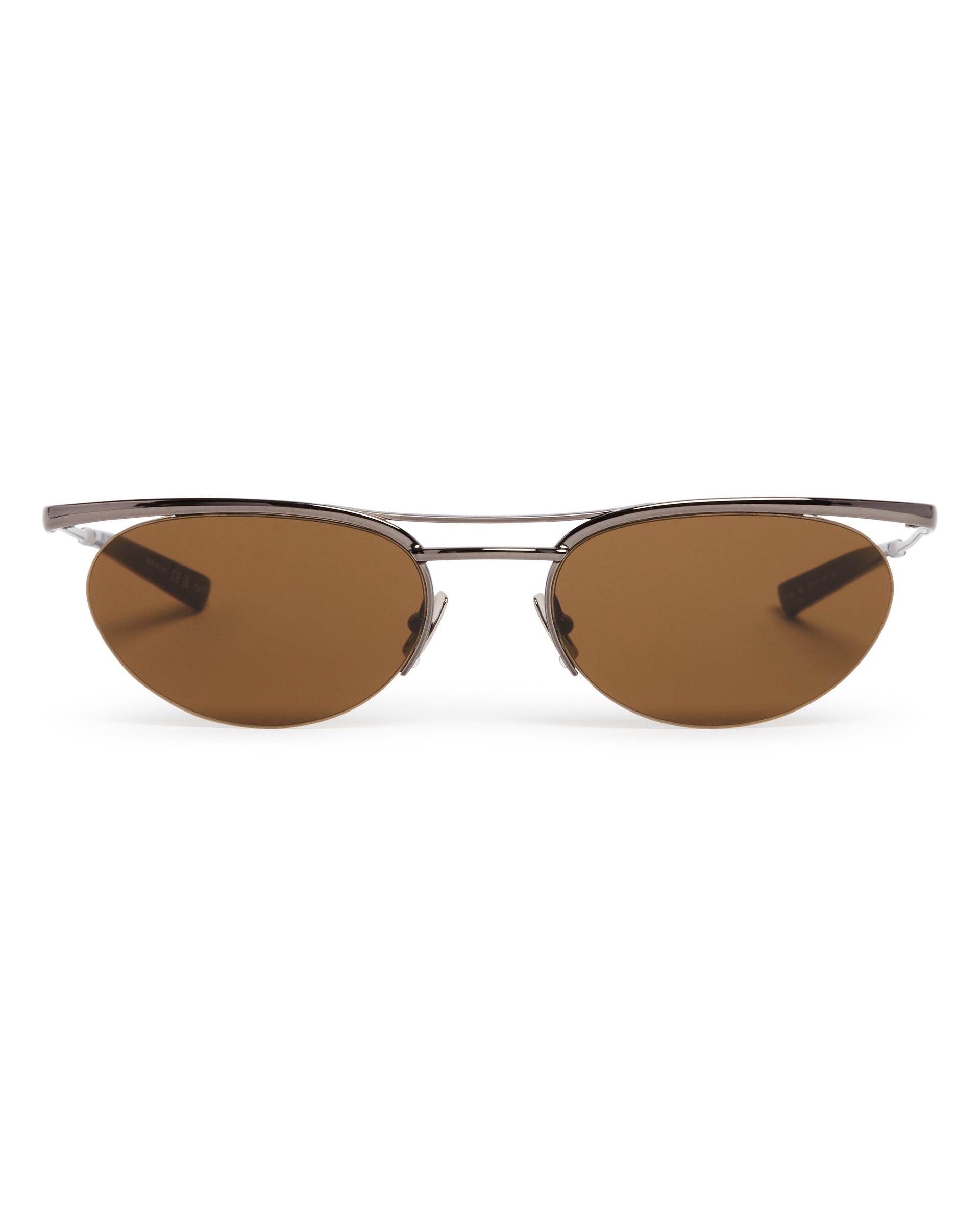 Sl 862 Oval Sunglasses Saint laurent – Гарантія оригінальності – вид ззаду