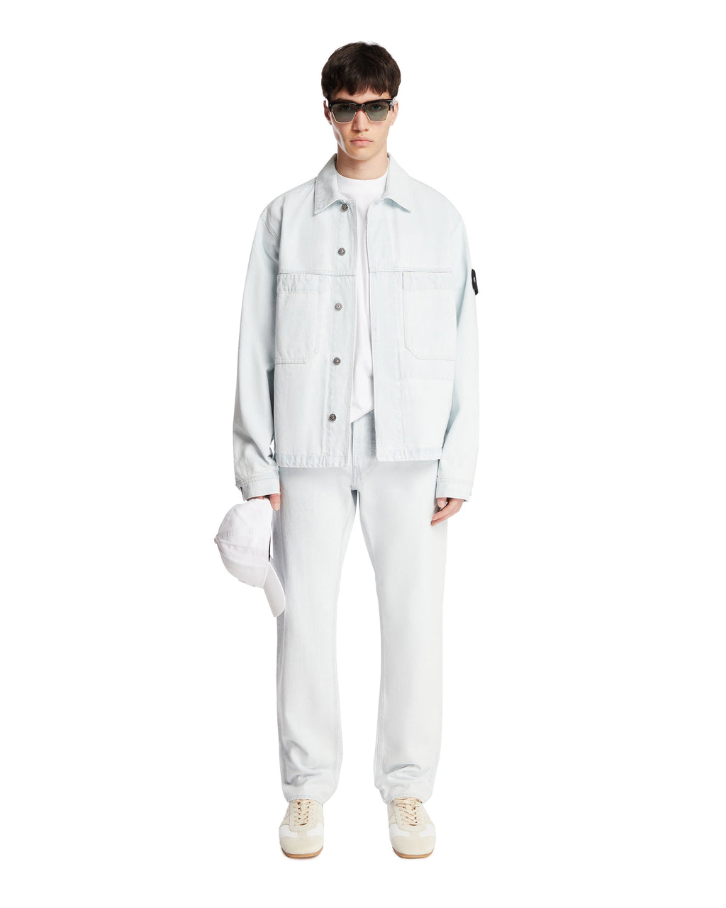 Light Blue Denim Jacket Stone island оригінал – Купити в Україні – детальний вид