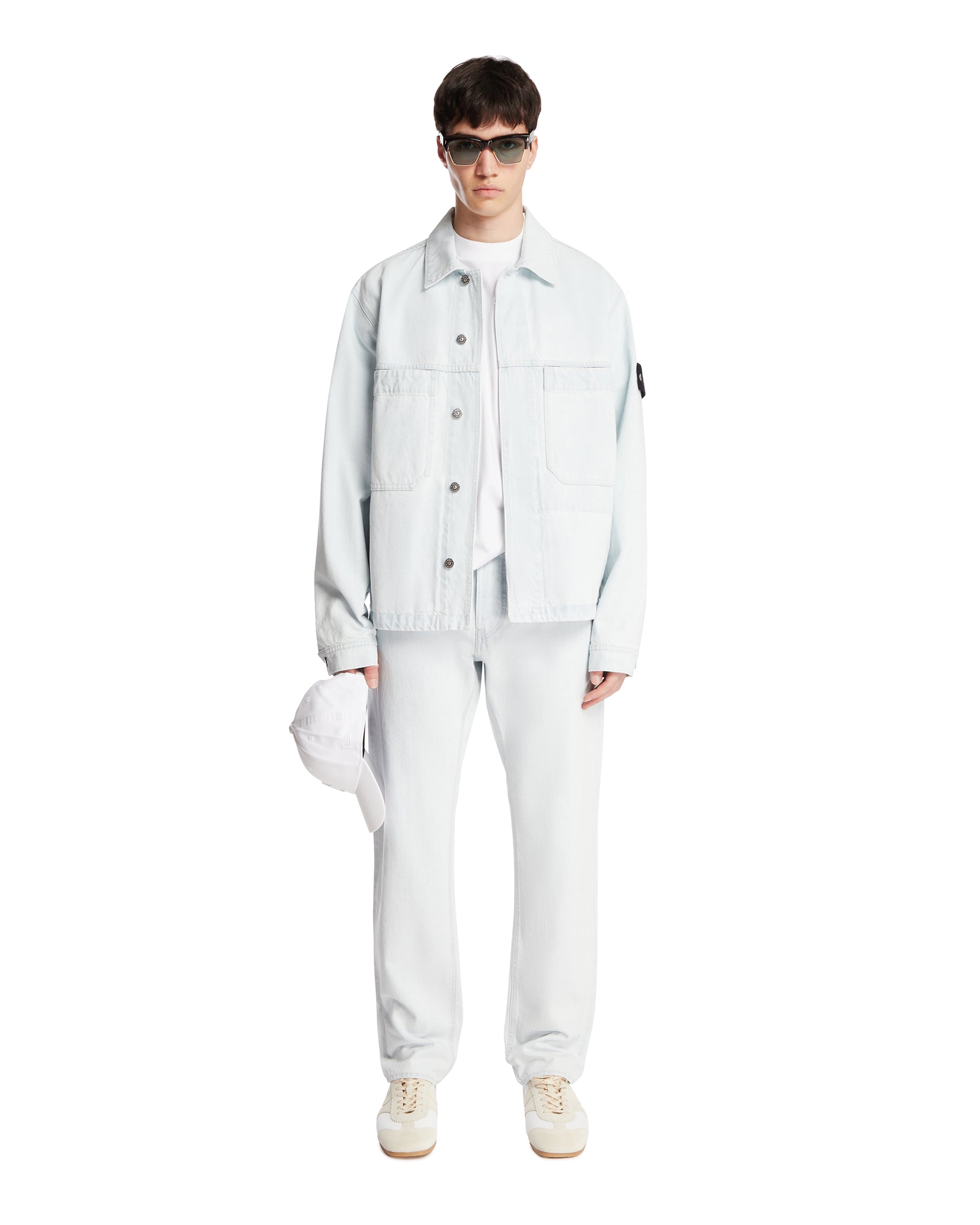 Light Blue Denim Jacket Stone island оригінал – Купити в Україні – детальний вид