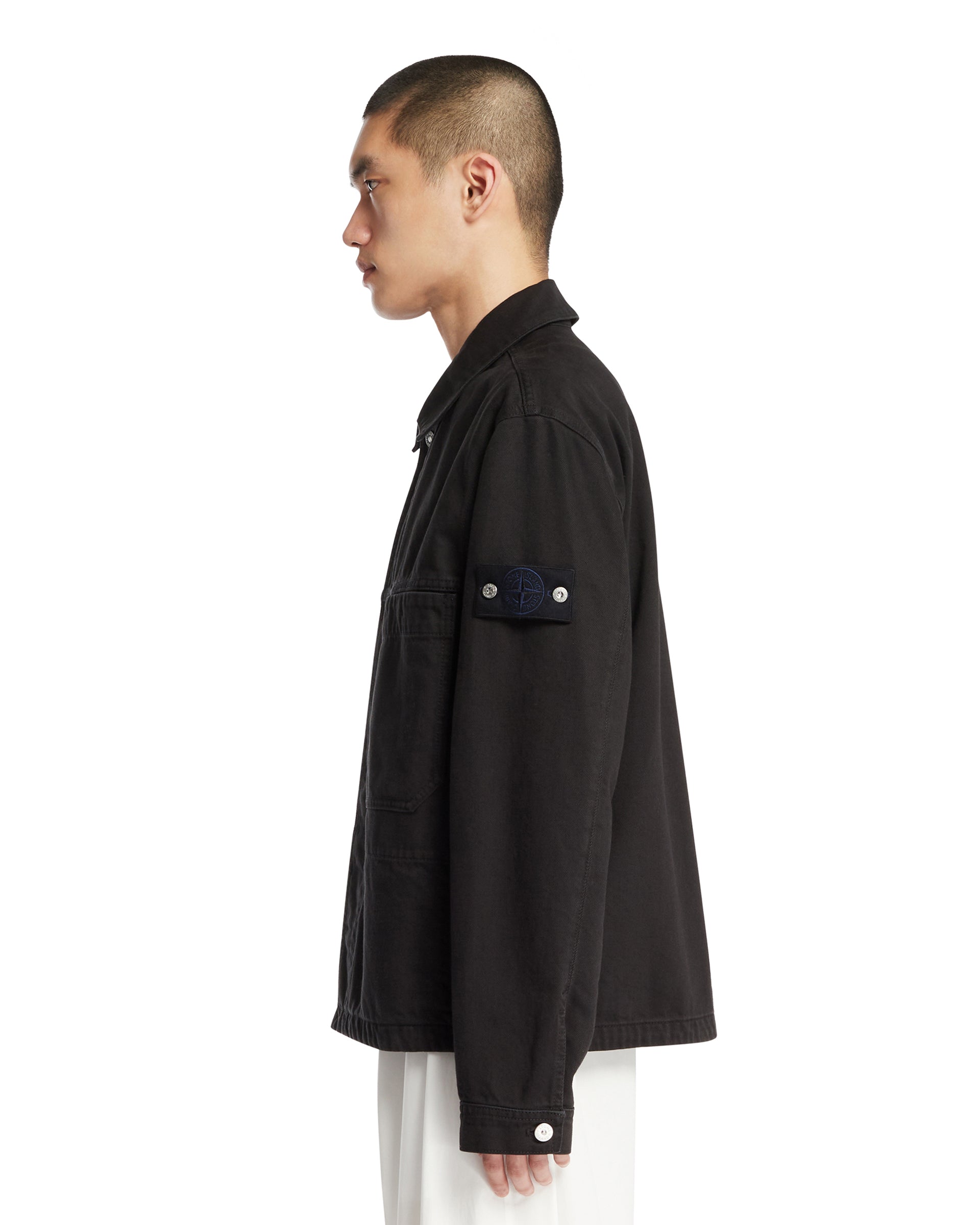 Black Coach Jacket With Anti-Drip Stone island – Гарантія оригінальності – збільшений вид