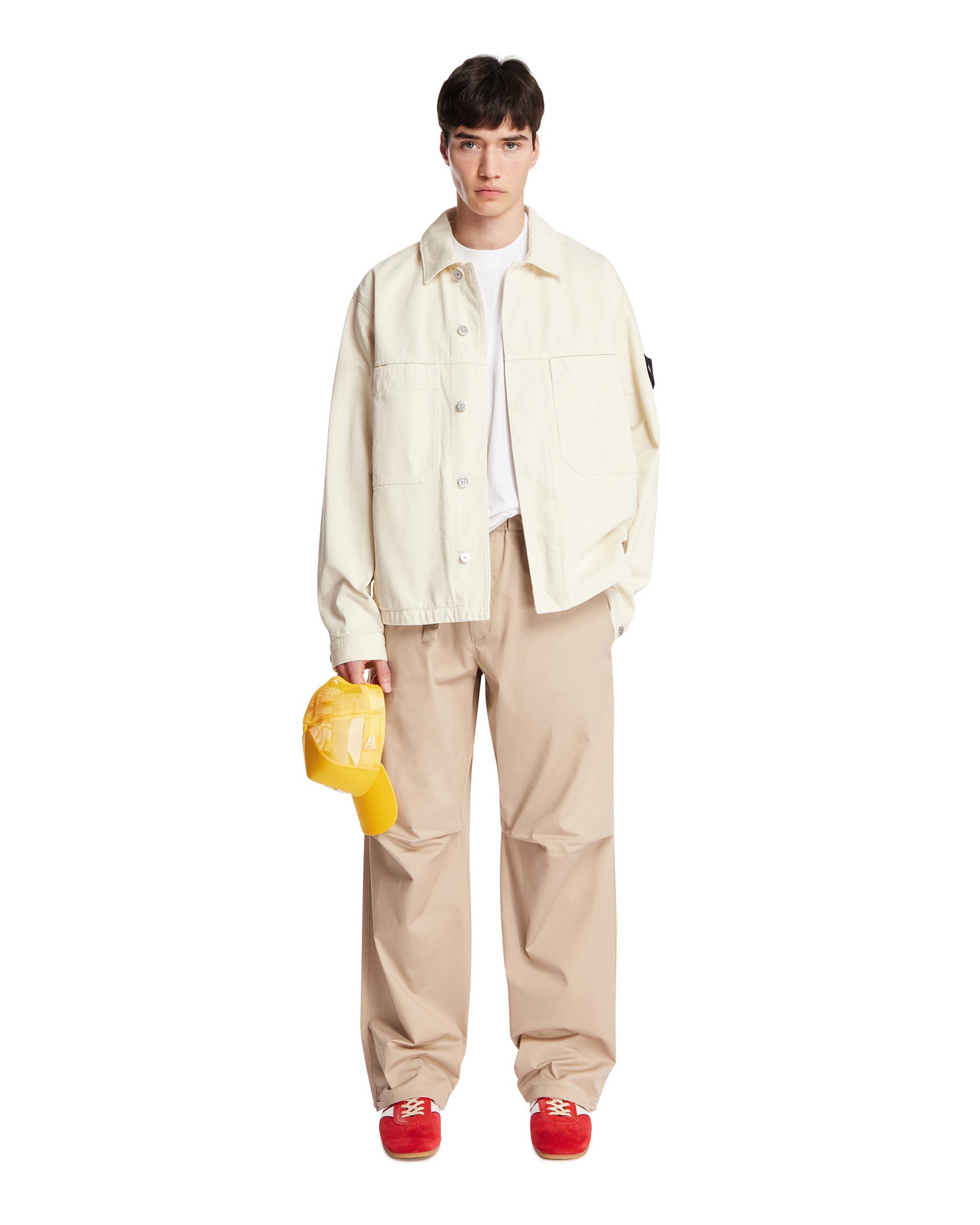 White Denim Jacket Stone island оригінал – Купити в Україні – детальний вид