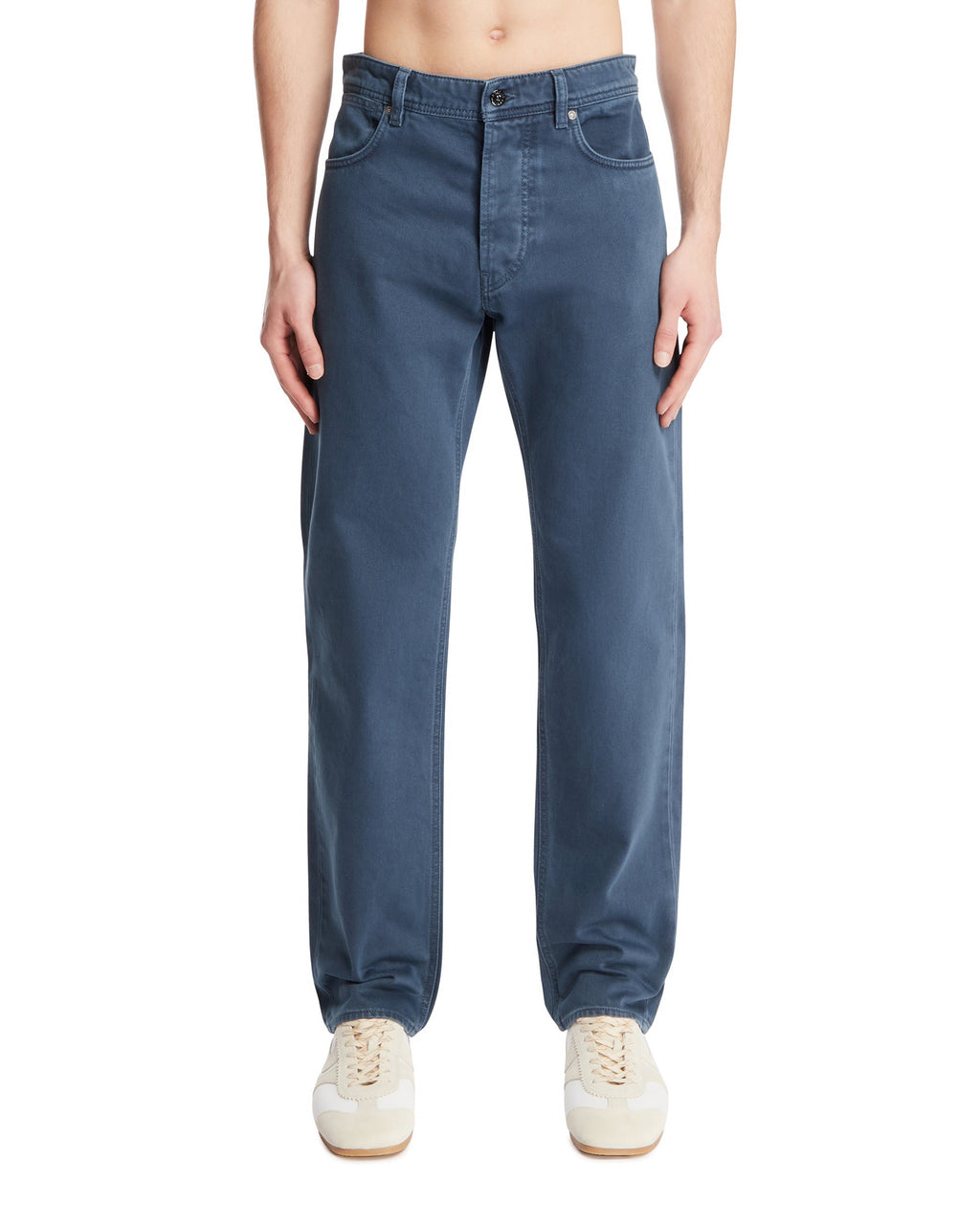 Blue Five-Pocket Jeans Stone island оригінал – Купити в Україні – боковий вид