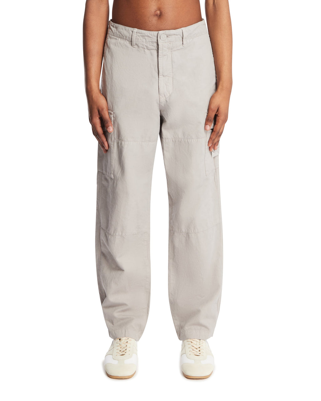 Оригінальна Gray Utility Pants Stone island – боковий вид