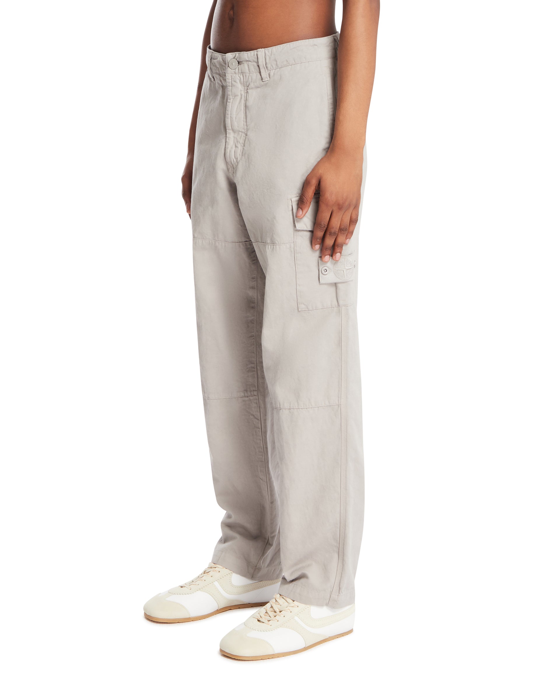 Оригінальна Gray Utility Pants Stone island – вид ззаду
