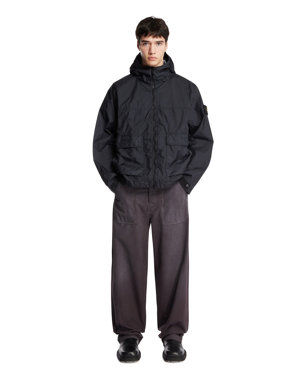Blue Hooded Jacket Stone island оригінал – Купити в Україні – детальний вид